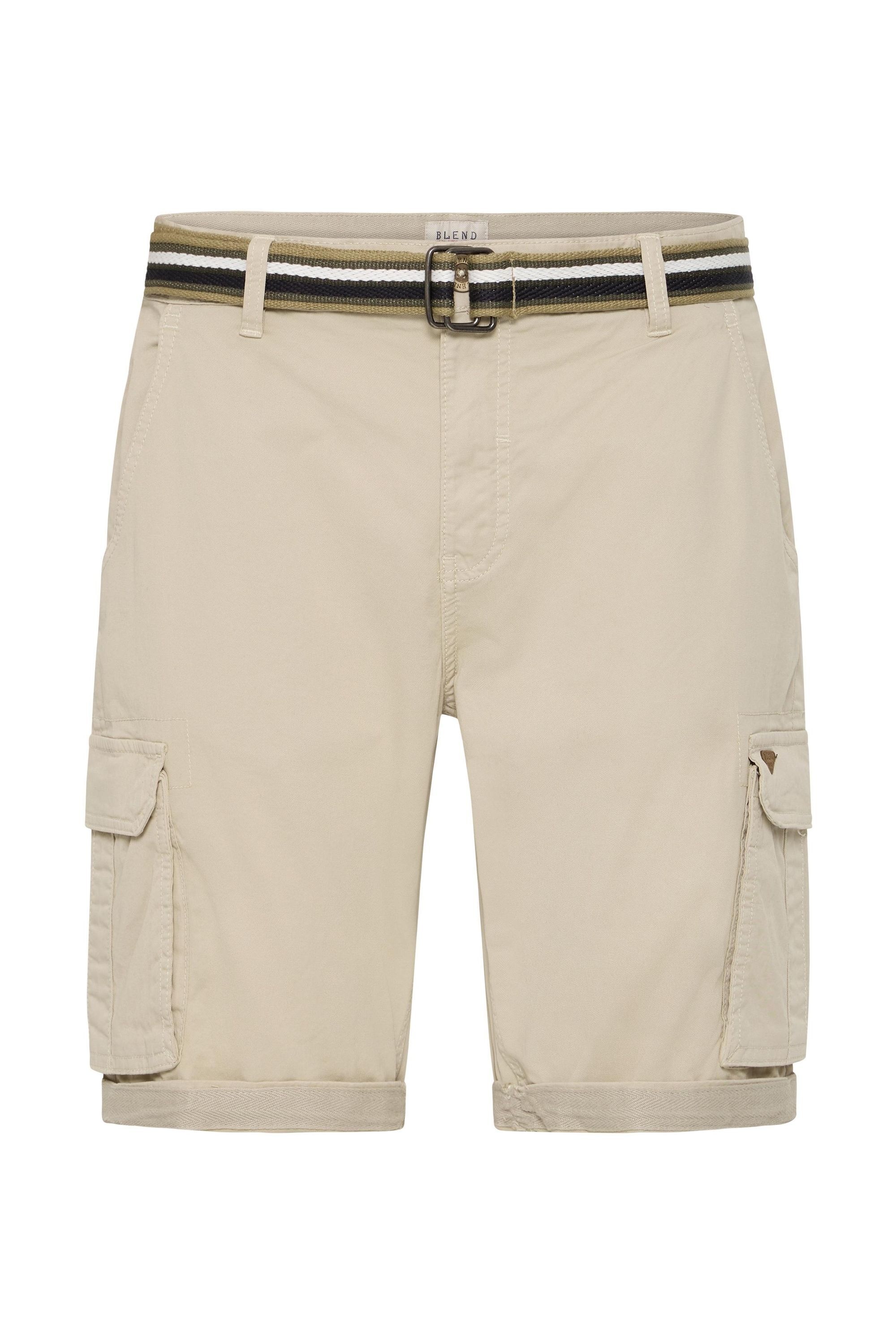 Blend Cargoshorts "BHBrian" Stilvolle Cargo Shorts mit Taschen und Gürtel günstig online kaufen