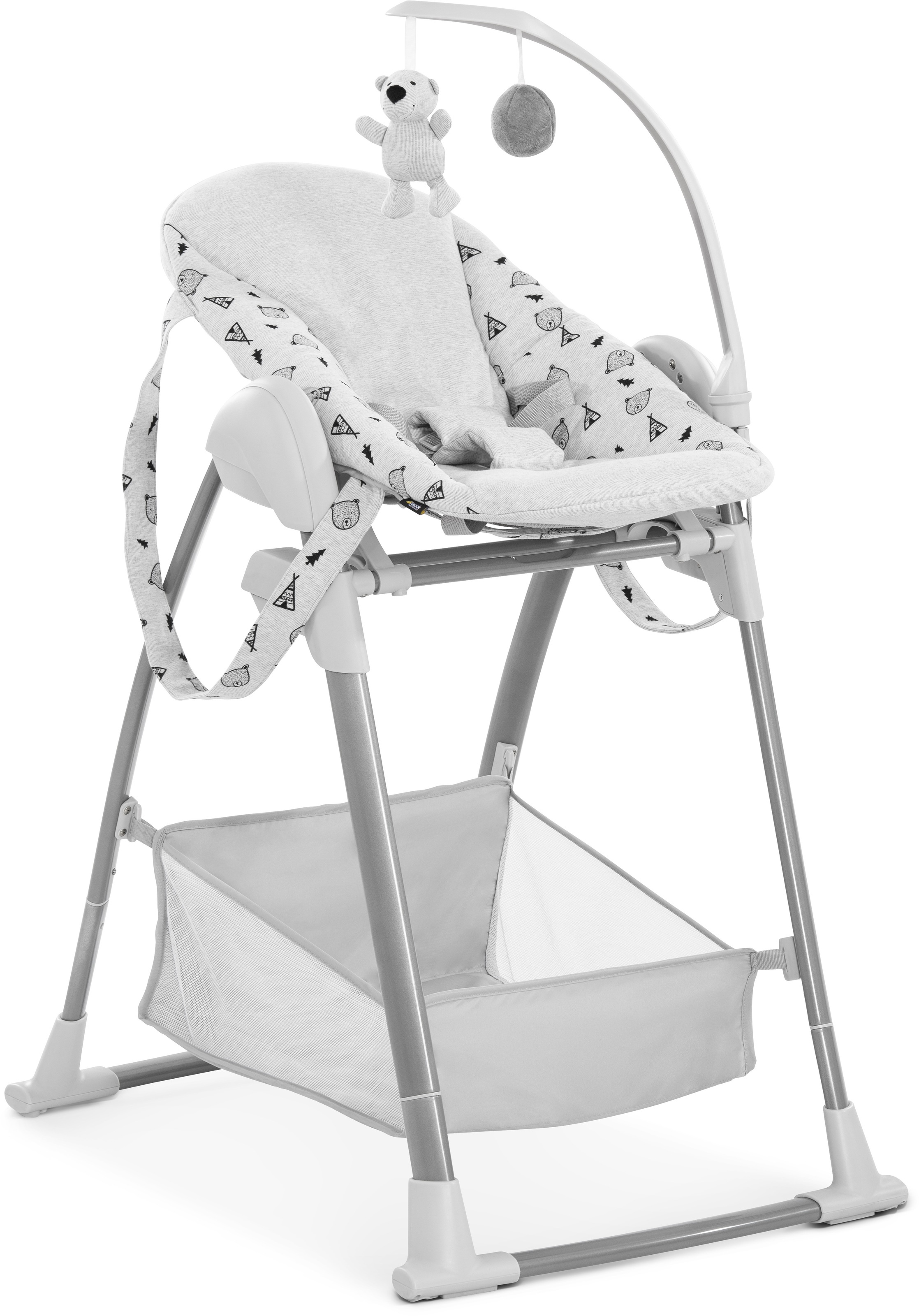 Hauck Kombihochstuhl »Sit N Relax 3in1, nordic grey«, mit Neugeborenenaufsatz und... kaufen