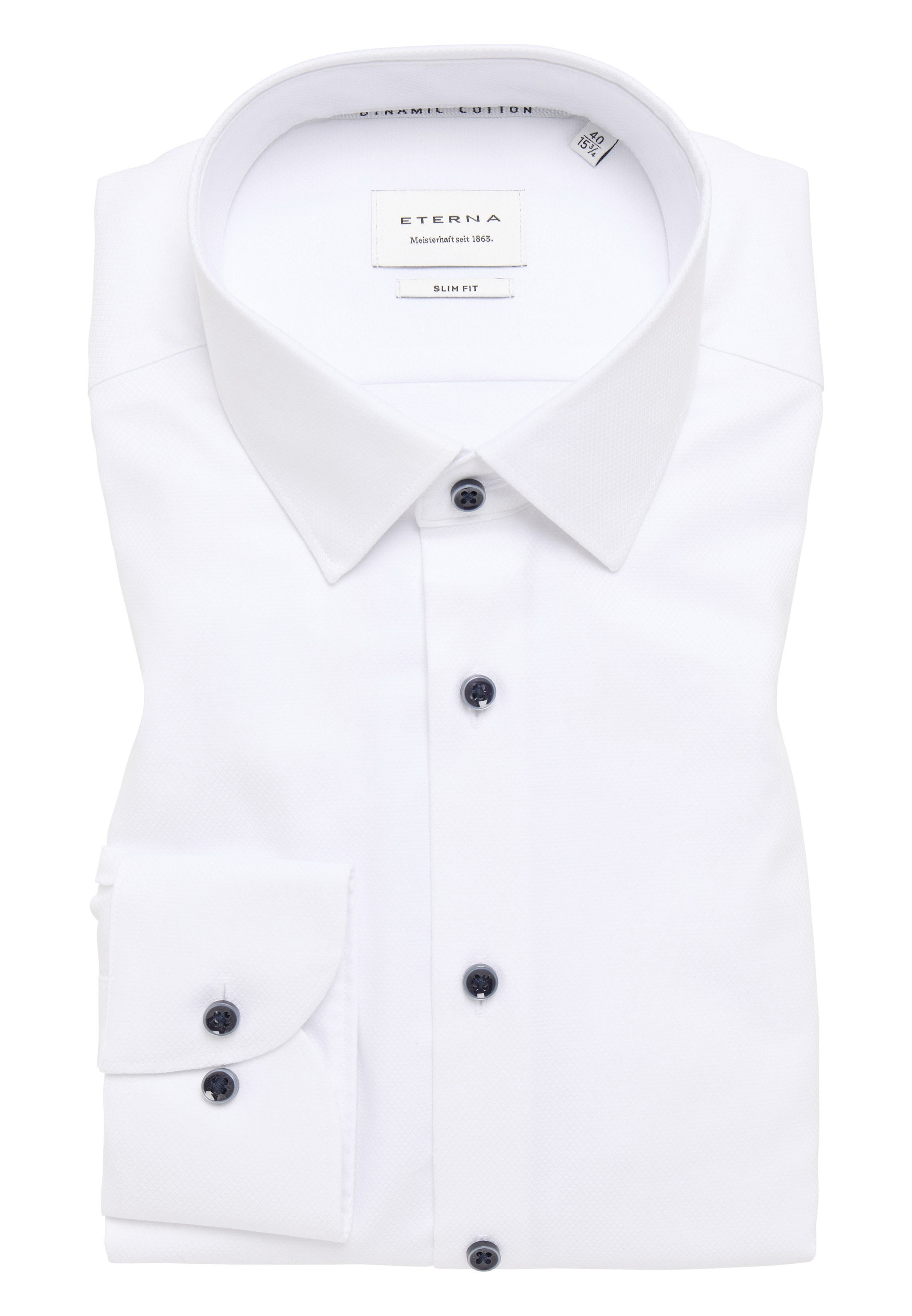 Eterna Langarmhemd »SLIM FIT«, NON IRON (bügelfrei)