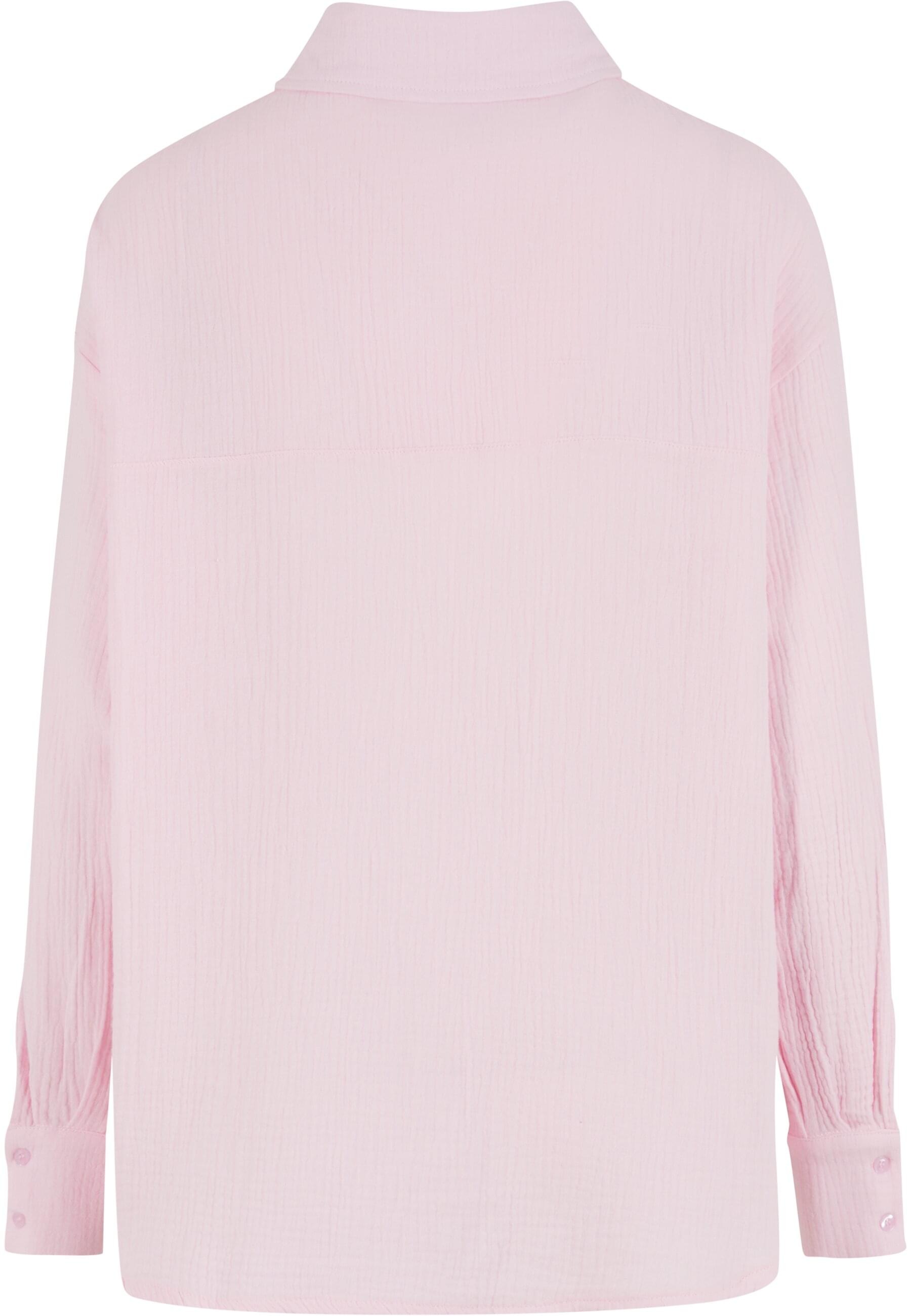 URBAN CLASSICS Klassische Bluse "Urban Classics Ladies Oversized Musselin B günstig online kaufen