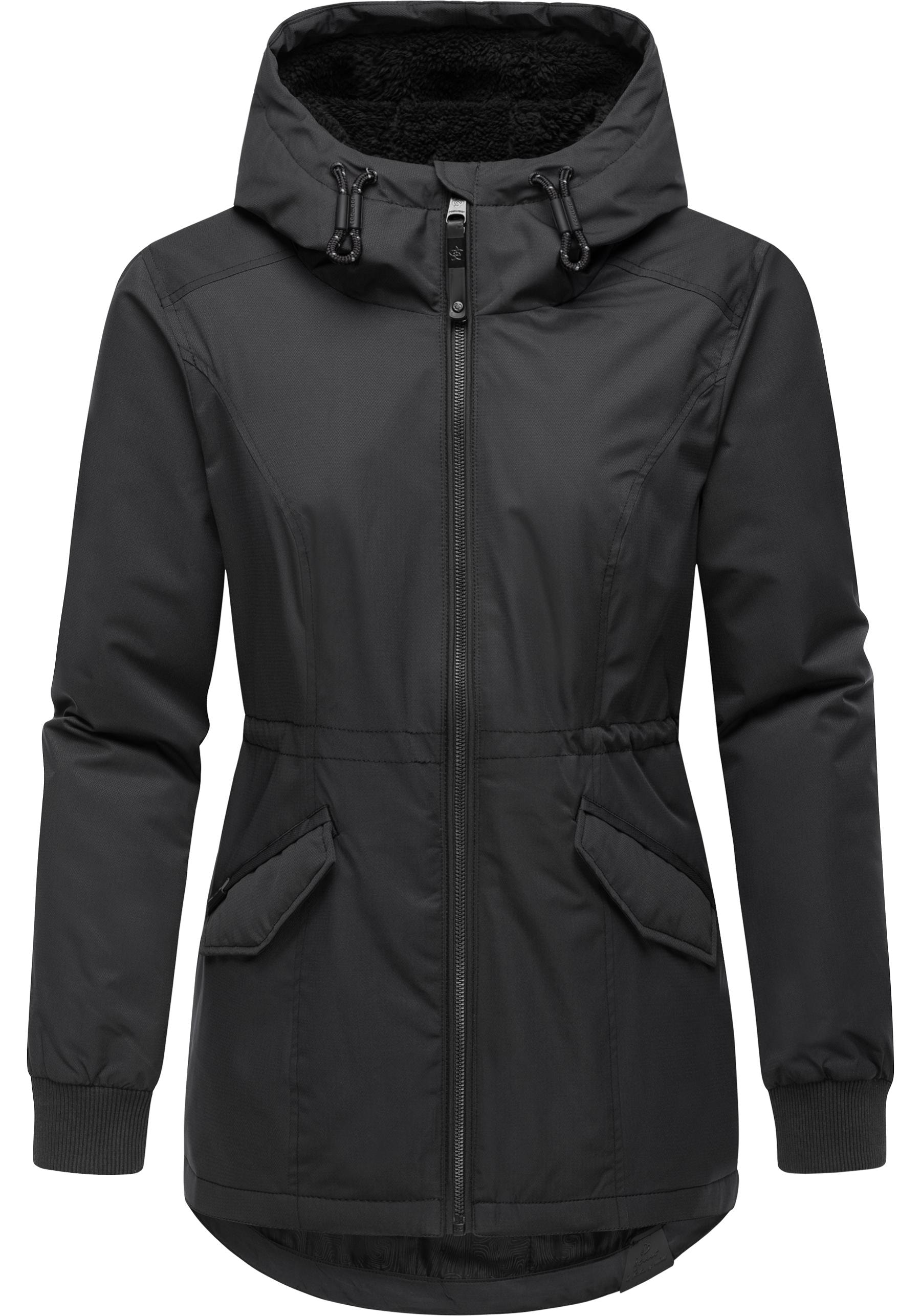 Winterjacke »Dowey Warm Rain«, (1 St.), mit Kapuze, Wasserdichte Damen Jacke für den...