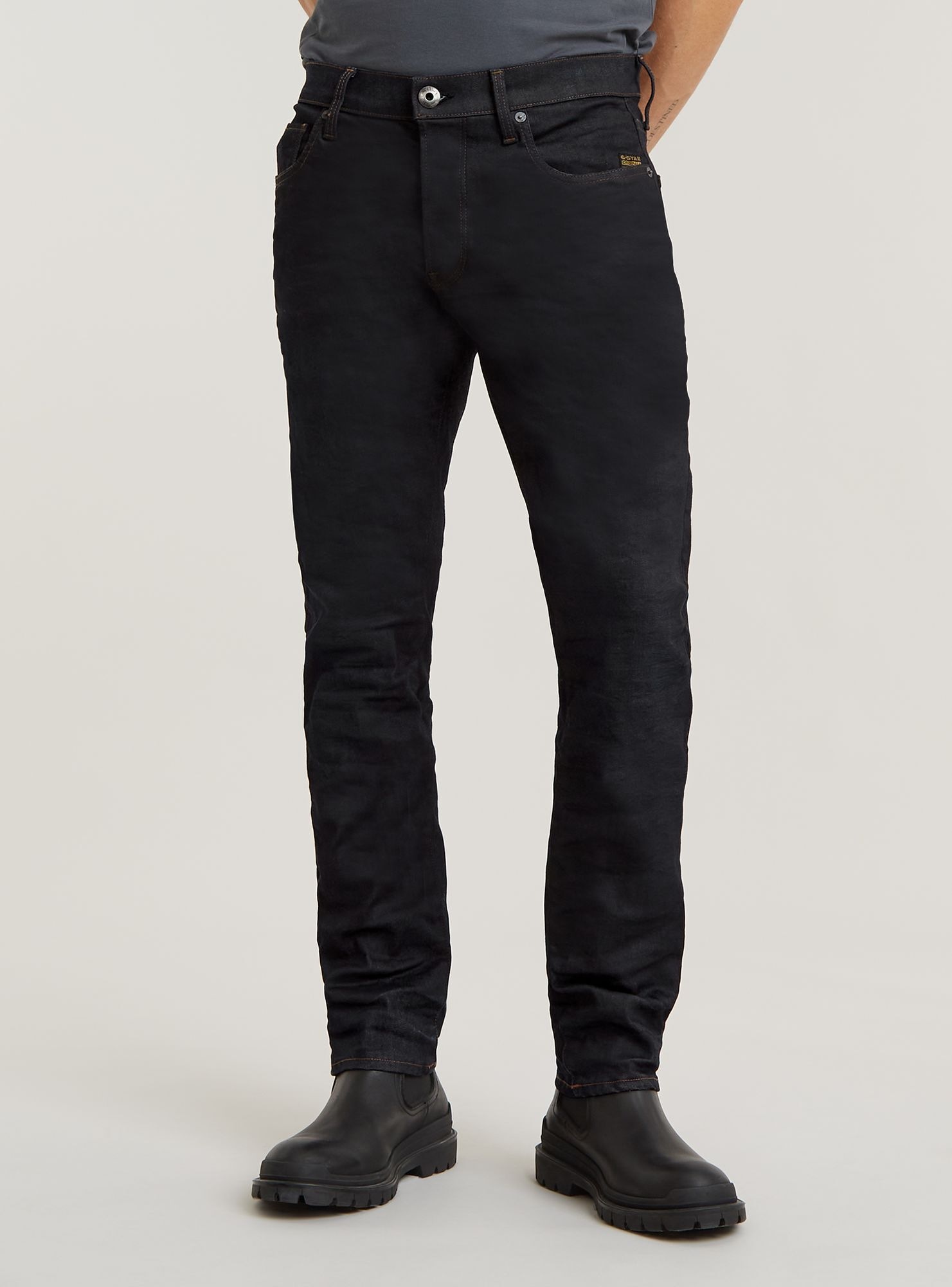 G-STAR Regular-fit-Jeans "3301 Regular Tapered Jeans" günstig online kaufen