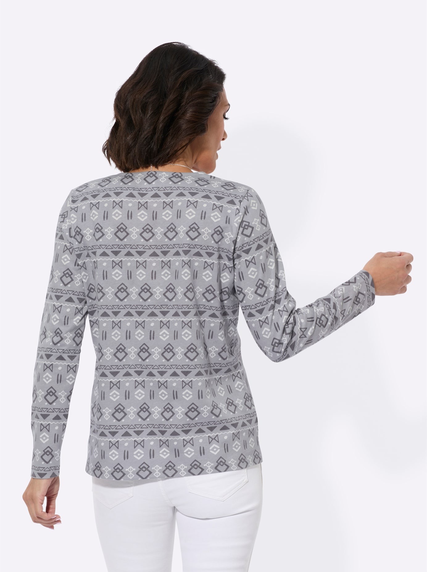 Casual Looks Langarmshirt "Shirt", (1 tlg.) günstig online kaufen