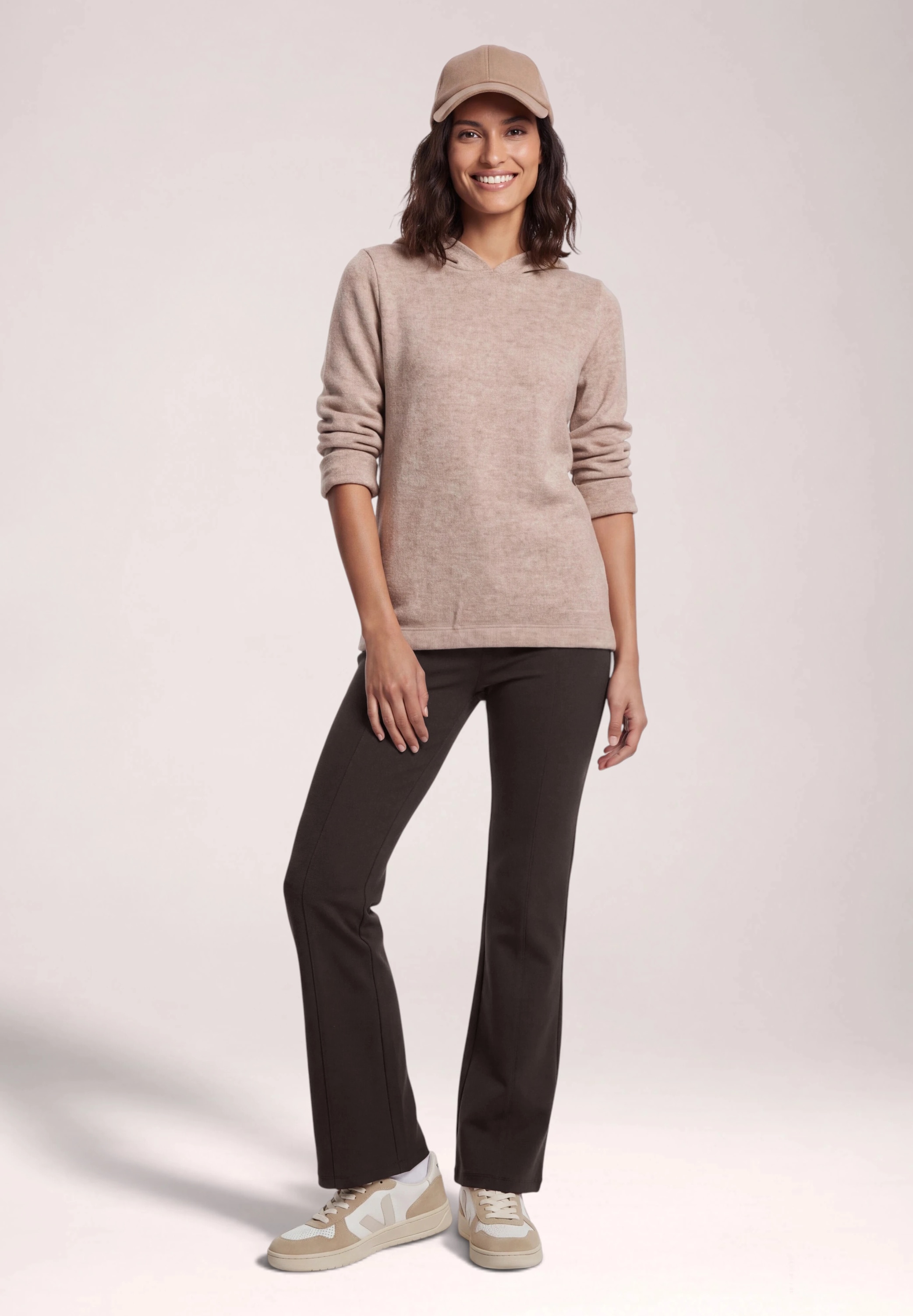 Cecil Stoffhose  softer Materialmix