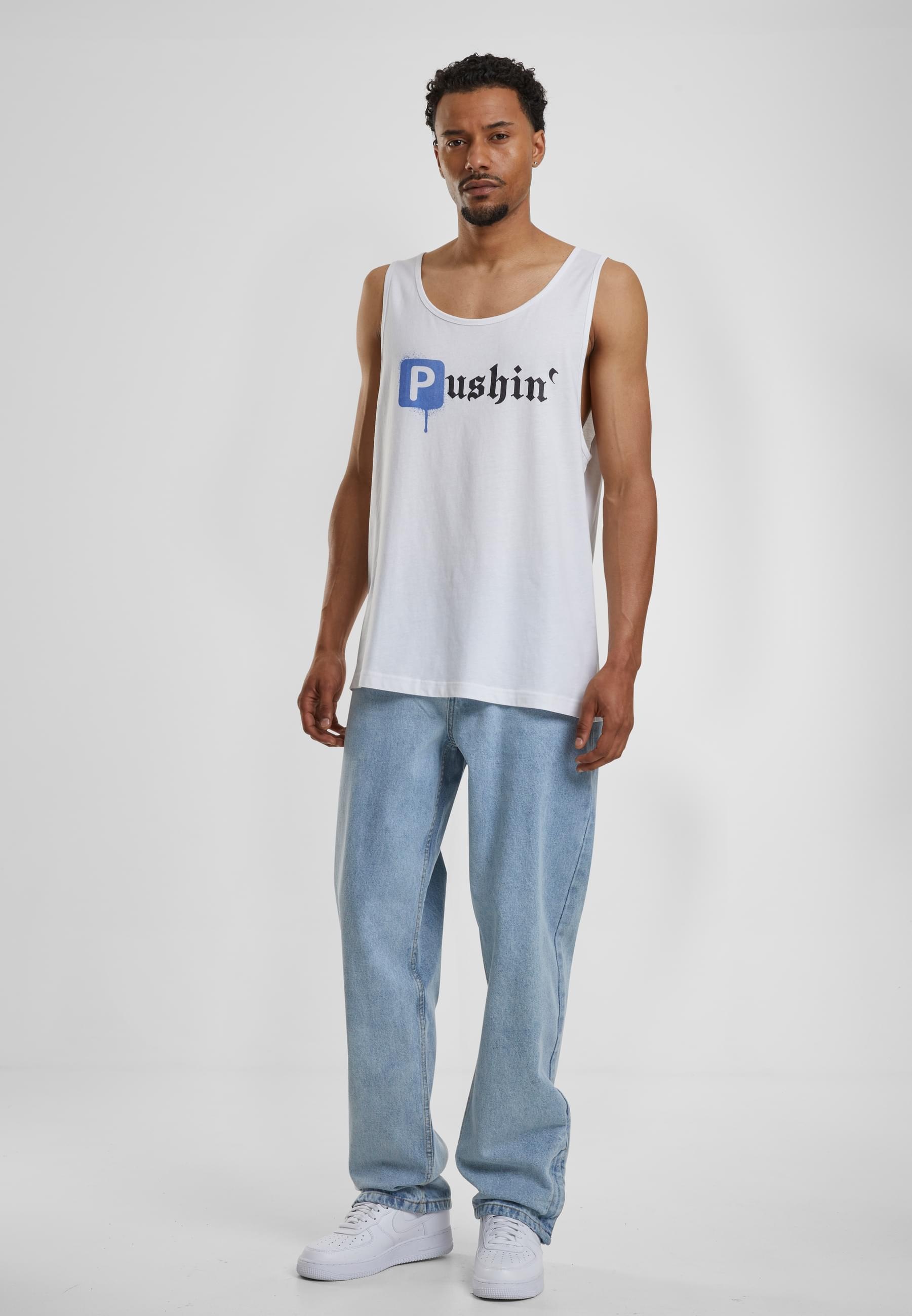 MisterTee Tanktop »MisterTee Herren Pushin P Tank Top«, (1 tlg.)