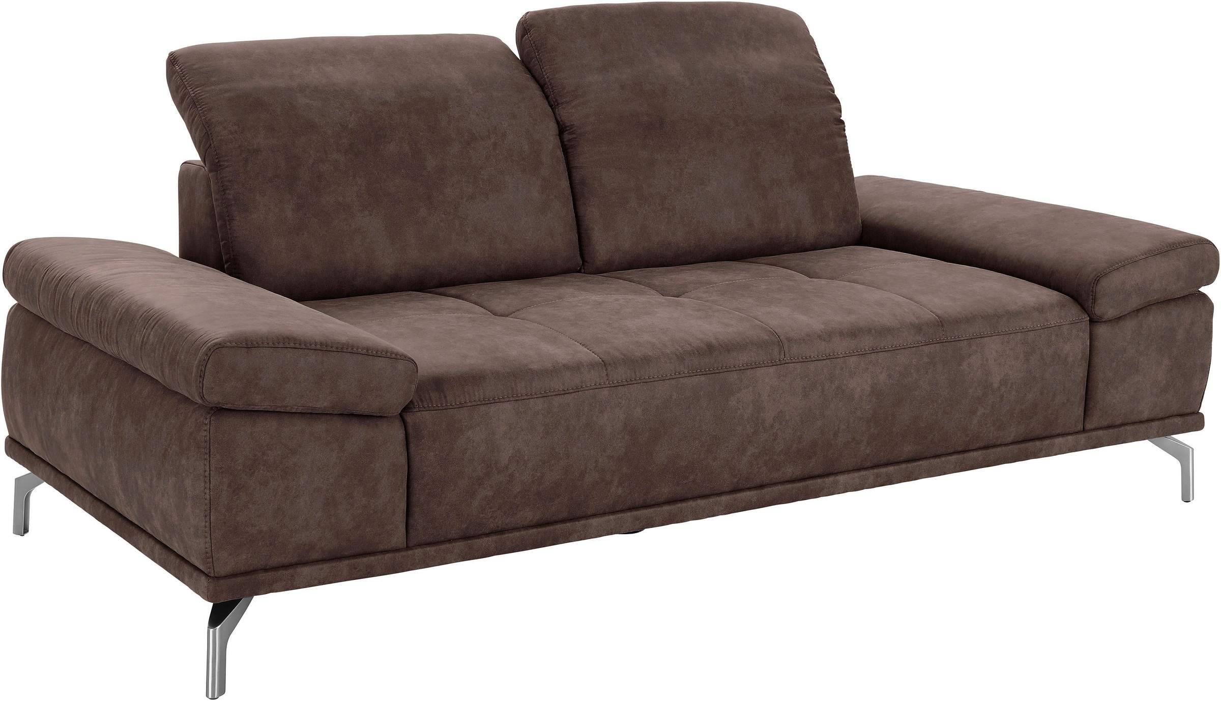 PLACES OF STYLE 3-Sitzer "Caluna" mit Sitztiefen- und Kopfteilverstellung günstig online kaufen