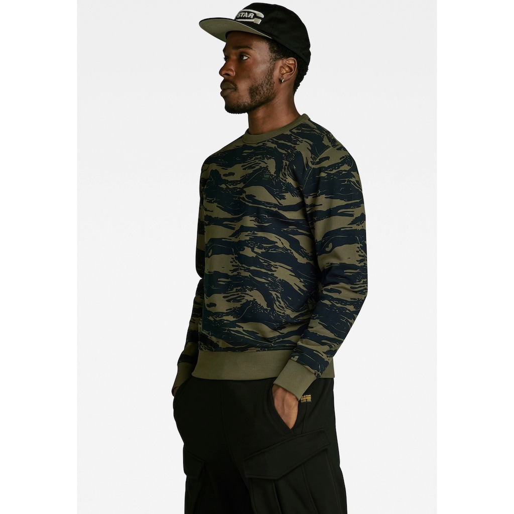 G-Star RAW Sweatshirt »Tiger camo«