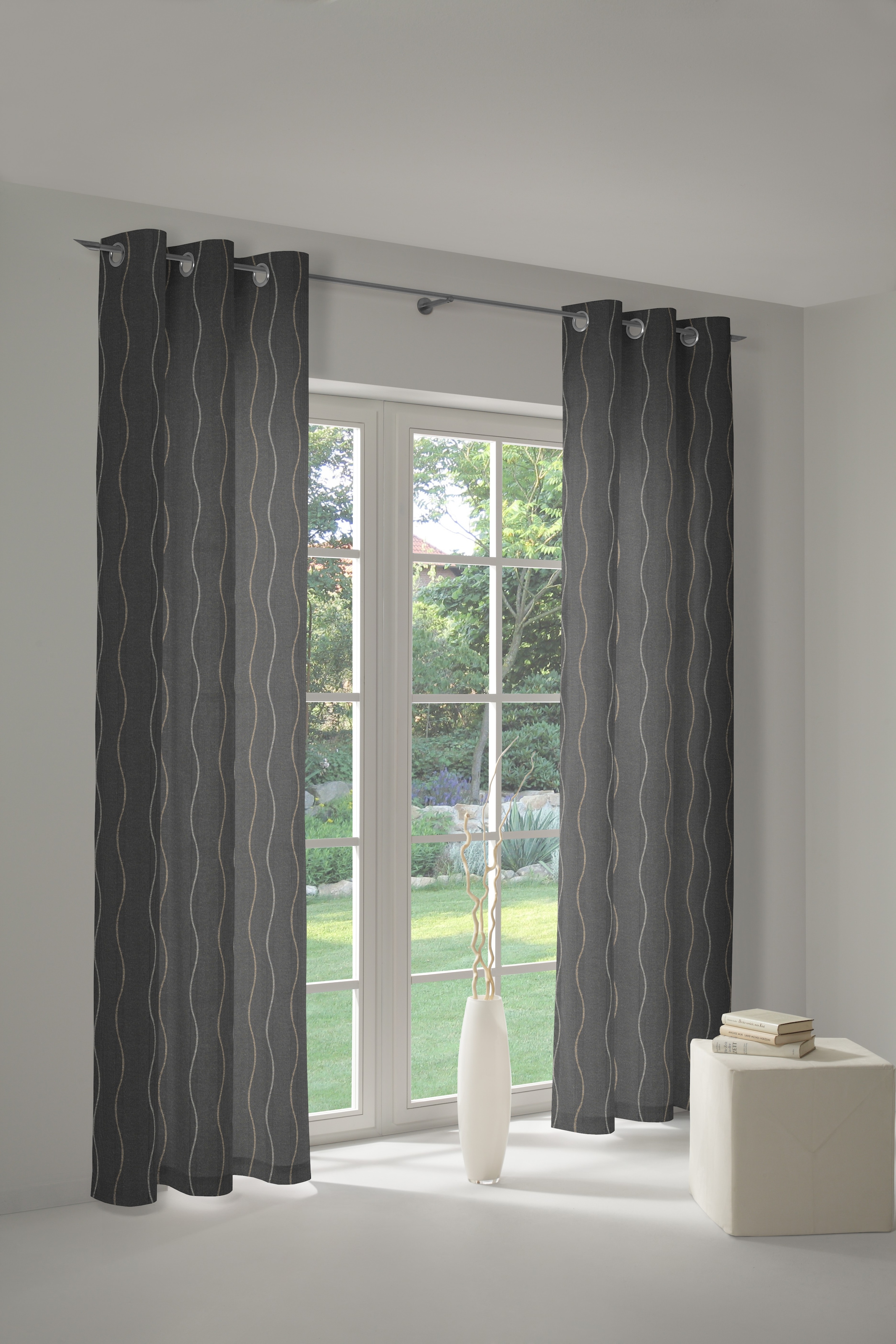 Wirth Vorhang "Sepino" Ösen 1 Stk. tlg. günstig online kaufen