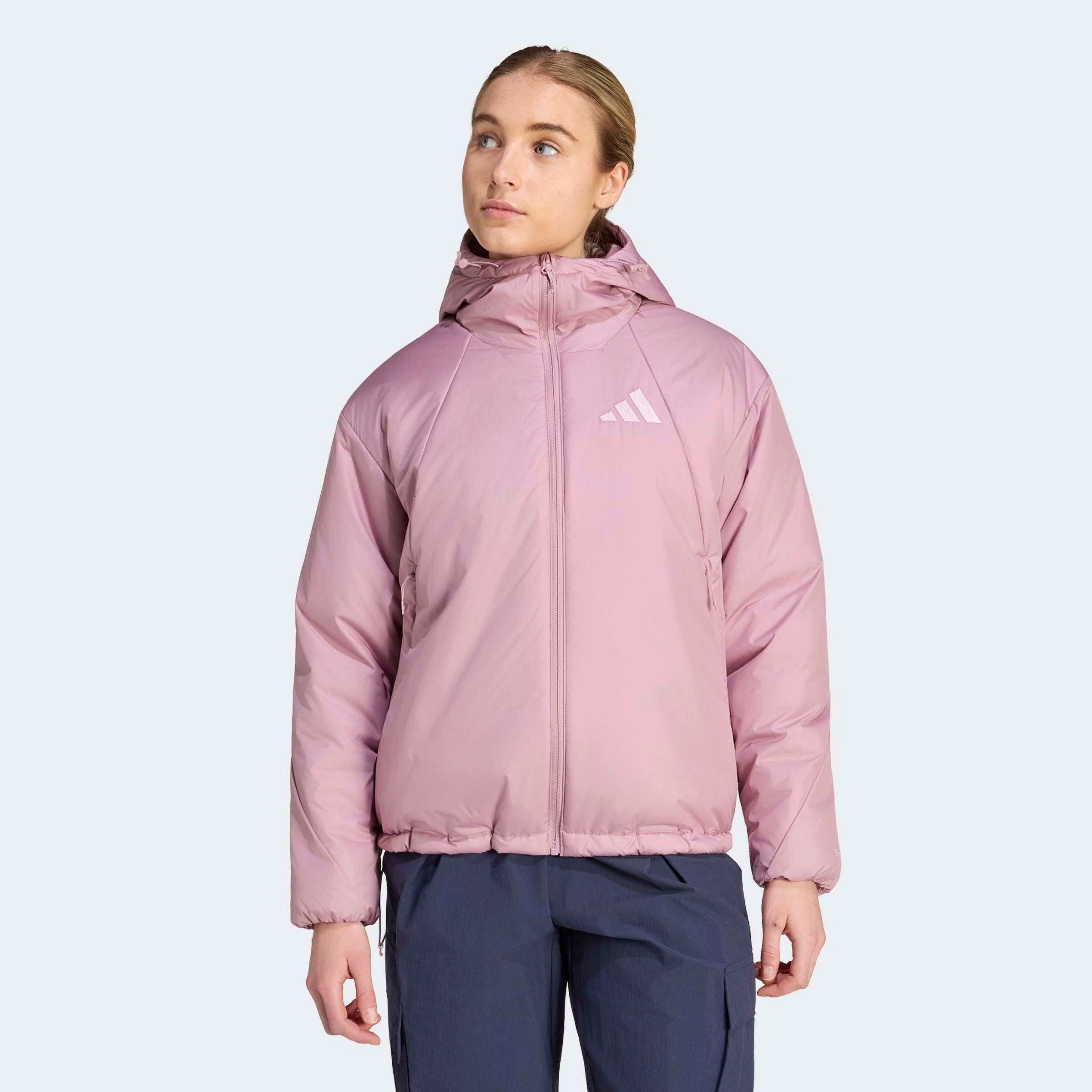 adidas TERREX Outdoorjacke "MULTI PRIMALOFT, KAPUZE, ISOLIEREND" für Erwachsene, mit Reißverschluss, aus Polyester