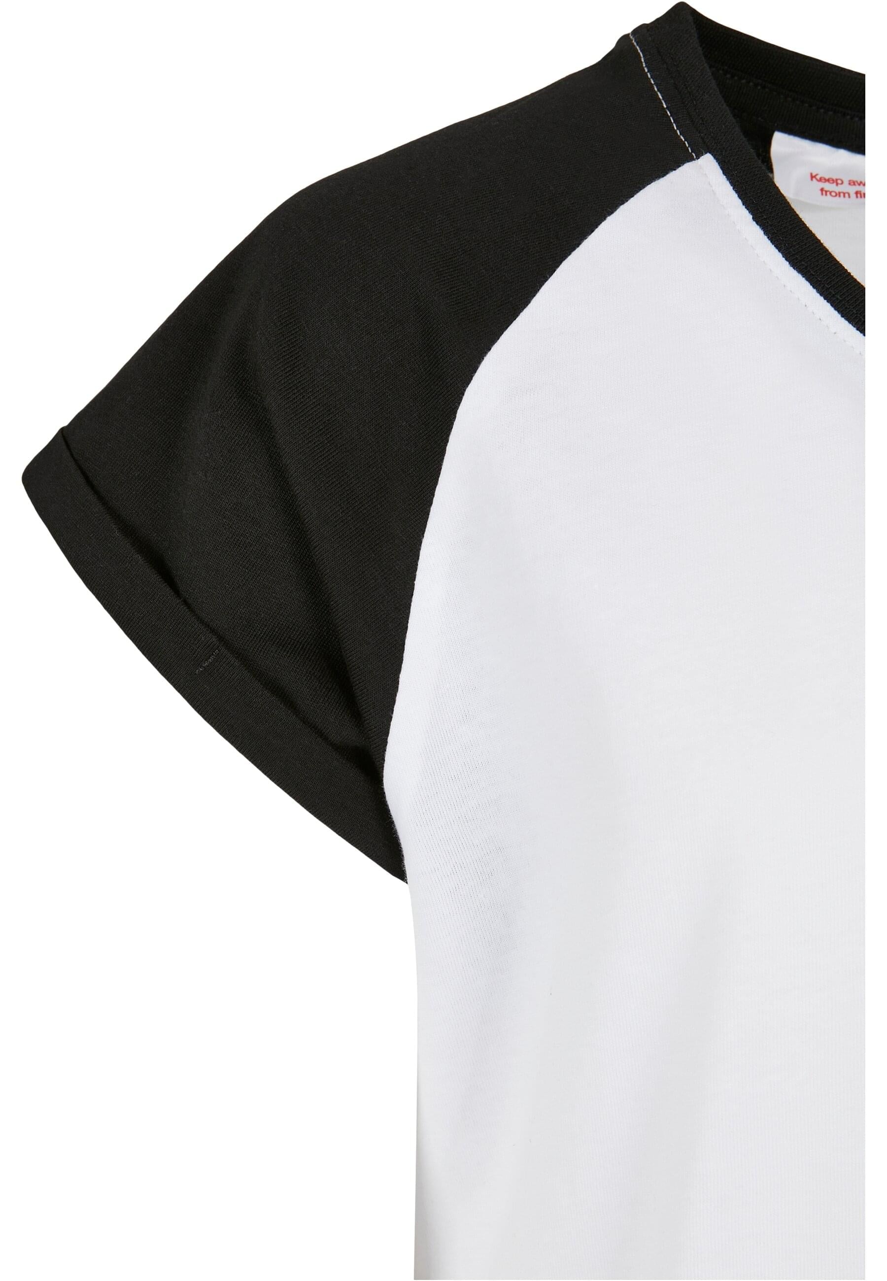 URBAN CLASSICS T-Shirt »Urban Classics Damen Girls Contrast Raglan Tee«, (1 tlg.)