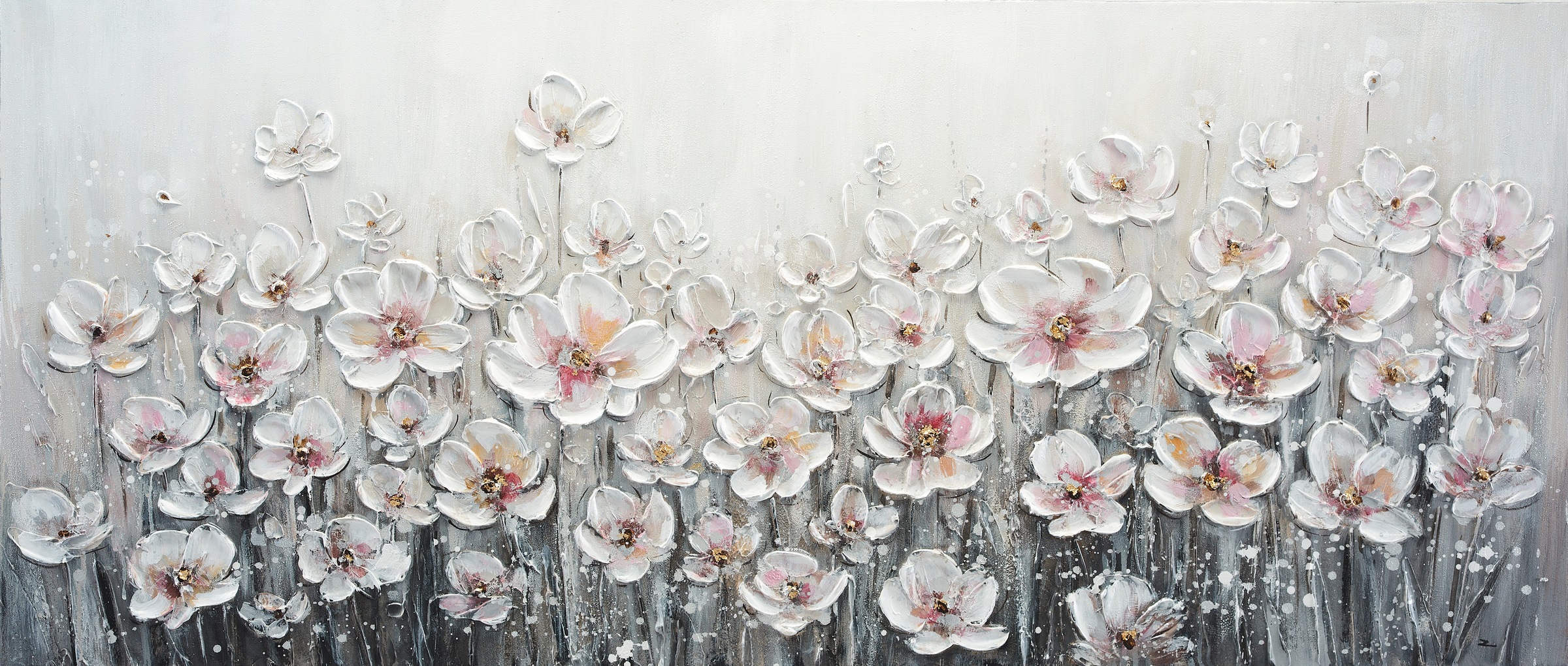 Bönninghoff Ölgemälde Blumen  Blumenbilder  Gemälde  Kunst  Pflanzen 1 Stk. günstig online kaufen