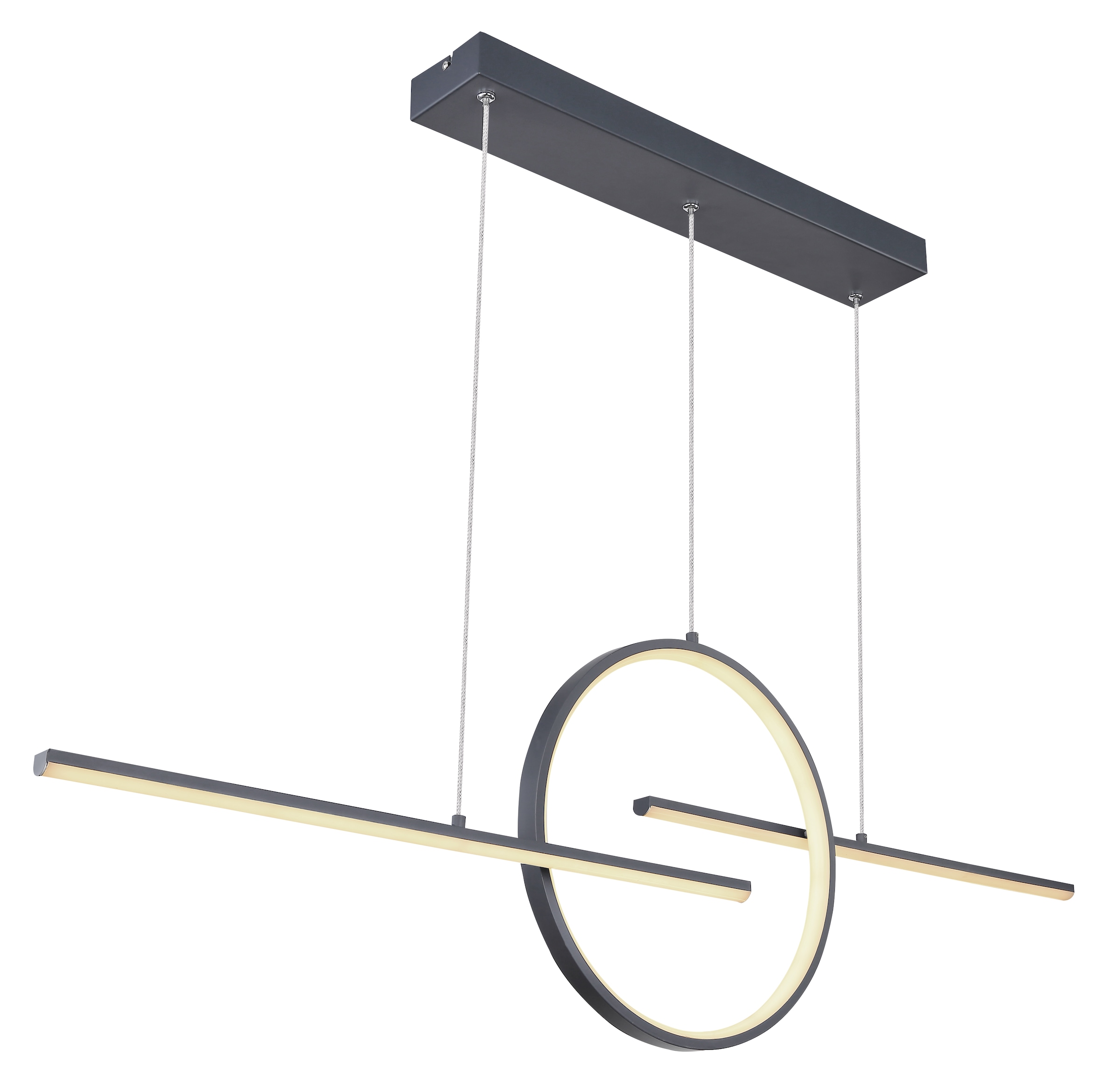 GLOBO LIGHTING LED Pendelleuchte »BARRAL«, Leuchtmittel LED-Modul | LED fest integriert, Hängelampe/Hängeleuchte/Wohnzimmer/Esstisch/elegant