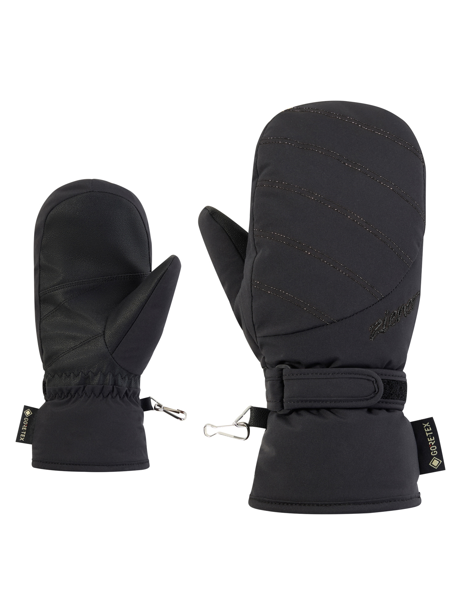 Ziener Fäustlinge »LALEDA-Z GORE‑TEX® PrimaLoft® MÄDCHEN« wasserdicht, winddicht, atmungsaktiv, extra warm durch PrimaLoft®