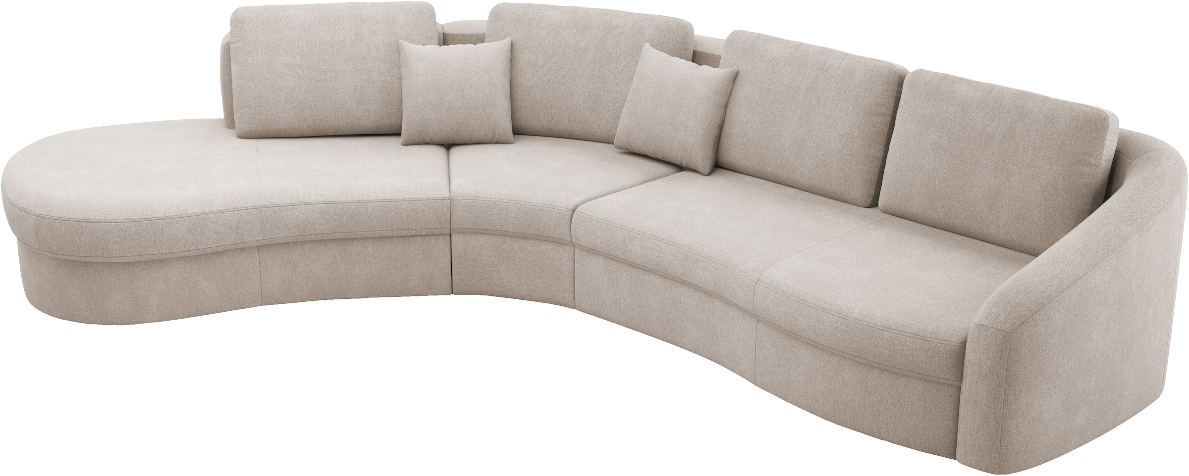 sit&more Ecksofa »Jazz L-Form« In weiteren Größen erhältlich