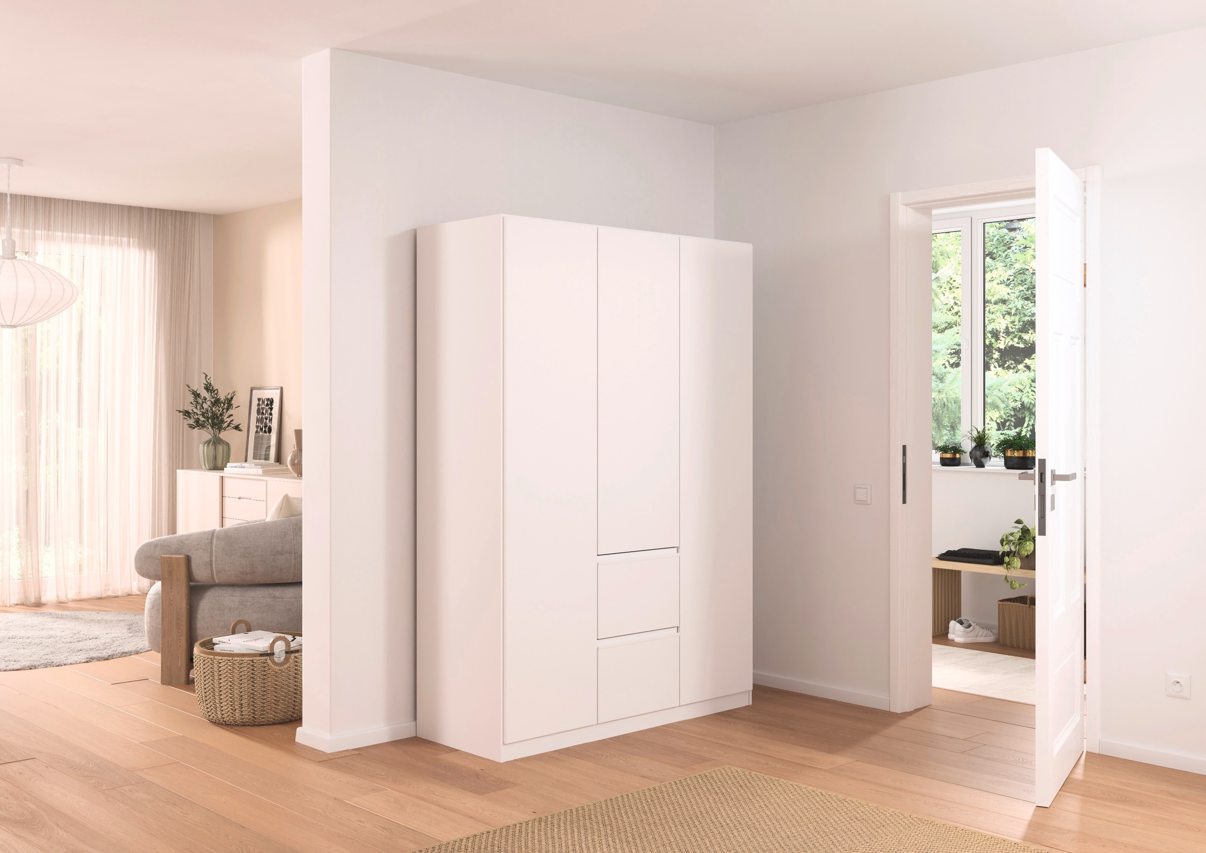 rauch Drehtürenschrank "Kleiderschrank Schrank Garderobe Wäscheschrank BRIS günstig online kaufen