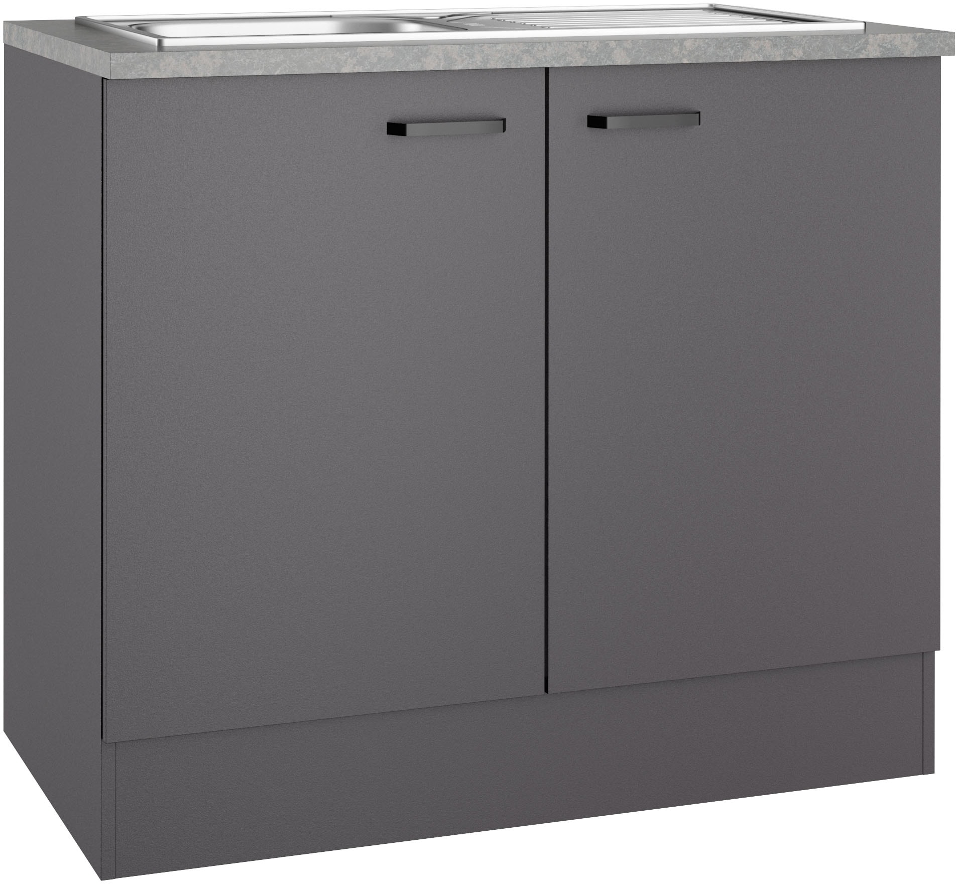 OPTIFIT Spülenschrank "OPTImulti" Breite 100 cm, Tiefe 60 cm, inkl. Arbeits günstig online kaufen