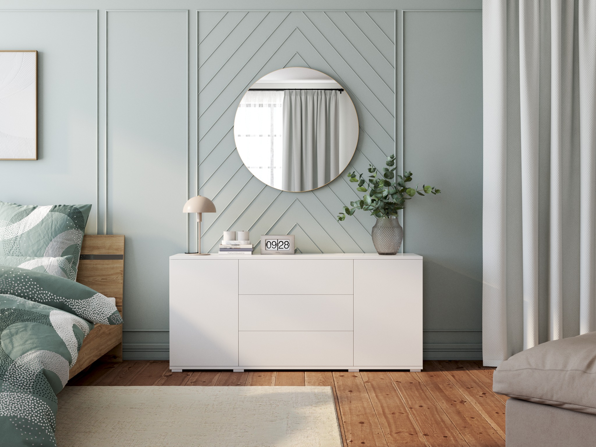 Wimex Futonbett "Anna, Bett Made in Germany" mit chromfarbenen Details im K günstig online kaufen