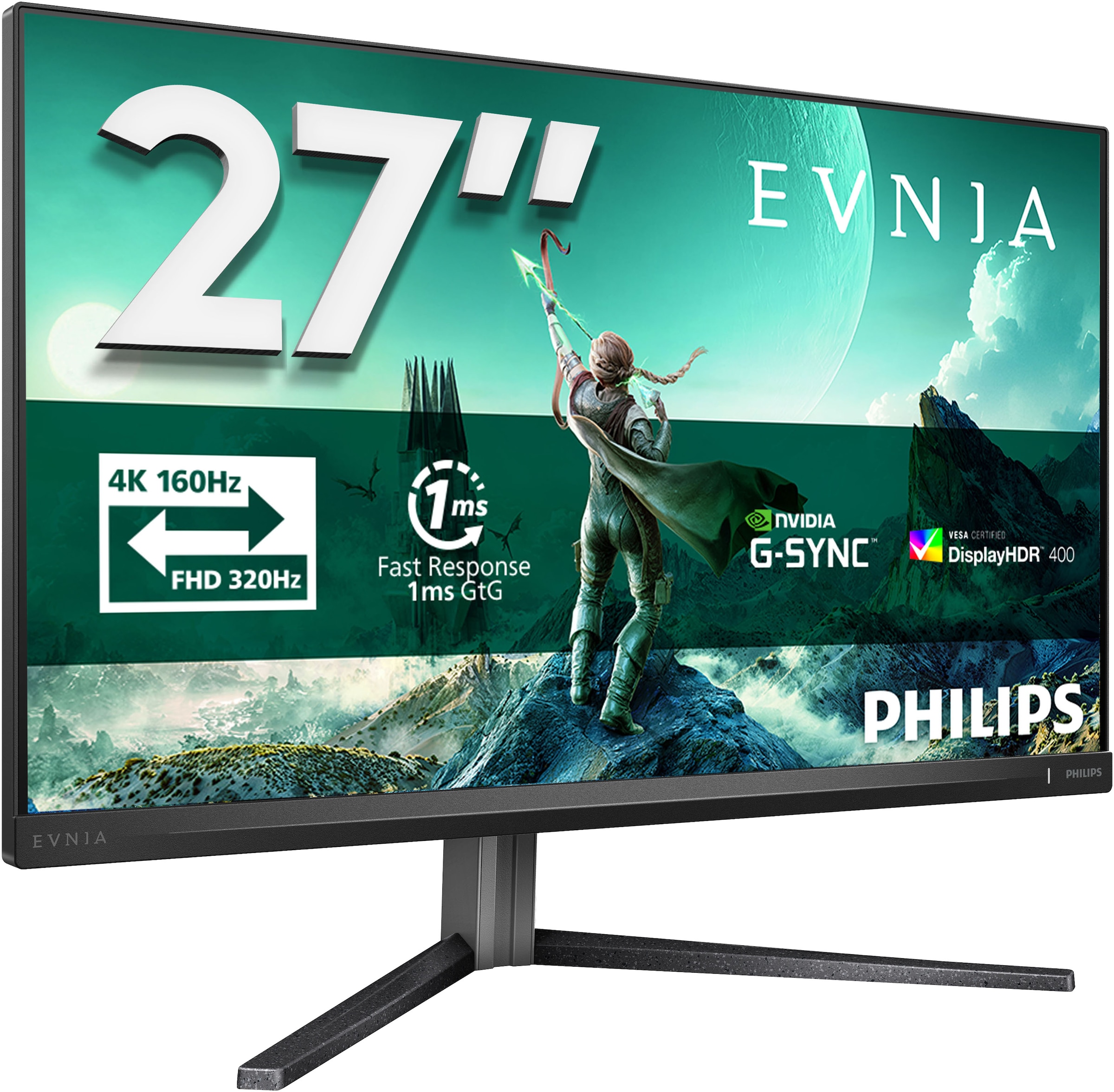Philips LED-Monitor »27M2N3800A« 69 cm/27 ″  3840 x 2160 px 1 Reaktionszeit 320 Hz