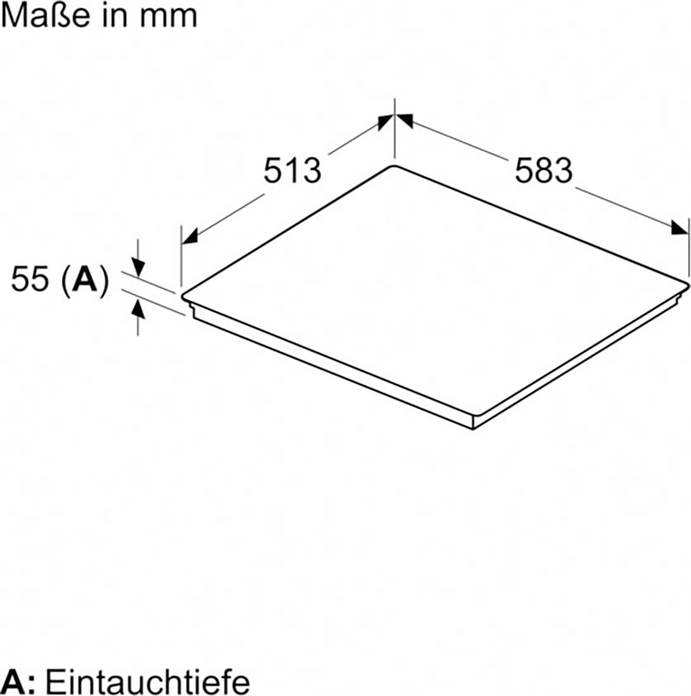 NEFF Flex-Induktions-Kochfeld von SCHOTT CERAN® »T66STE4L0«, T66STE4L0, mit intuitiver Twist Pad® Bedienung