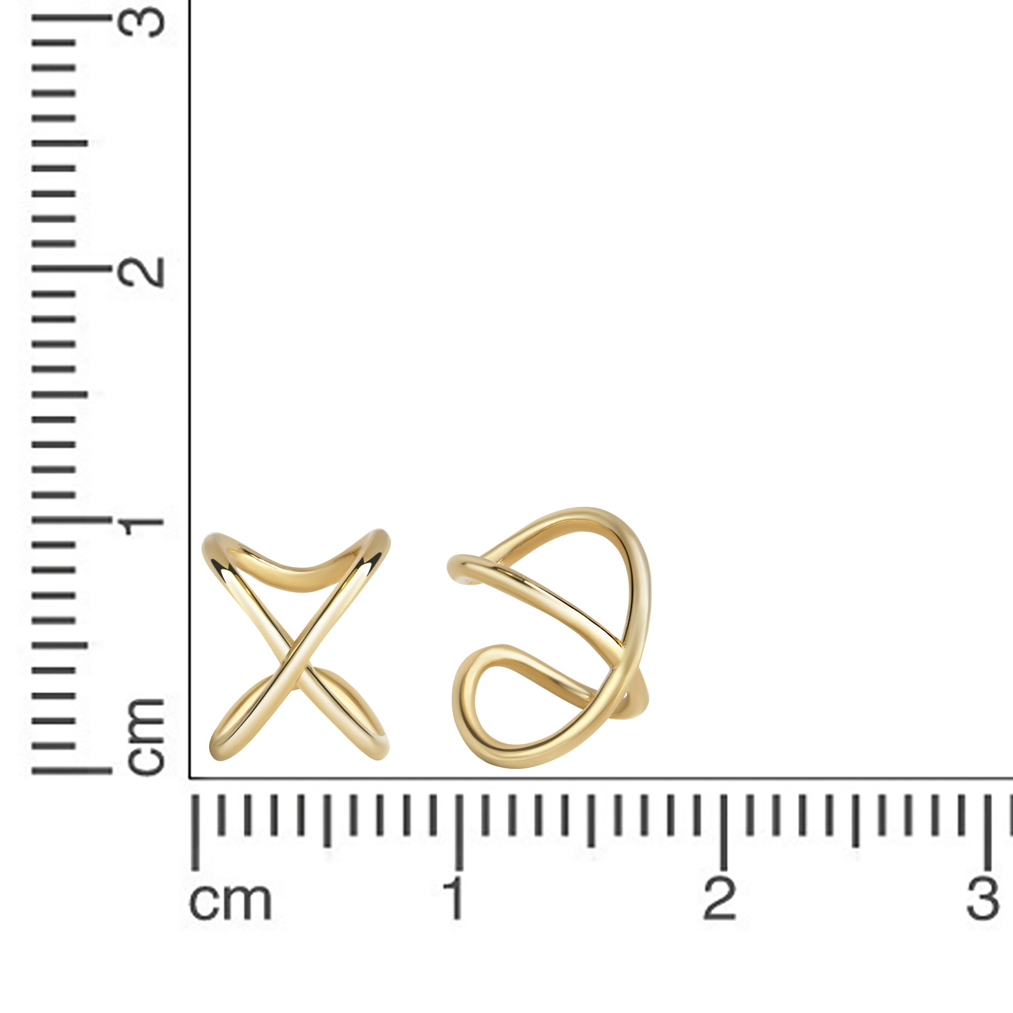 Fascination by Ellen K. Paar Ohrstecker »375/- Gelbgold glanz Ø 10,5mm«