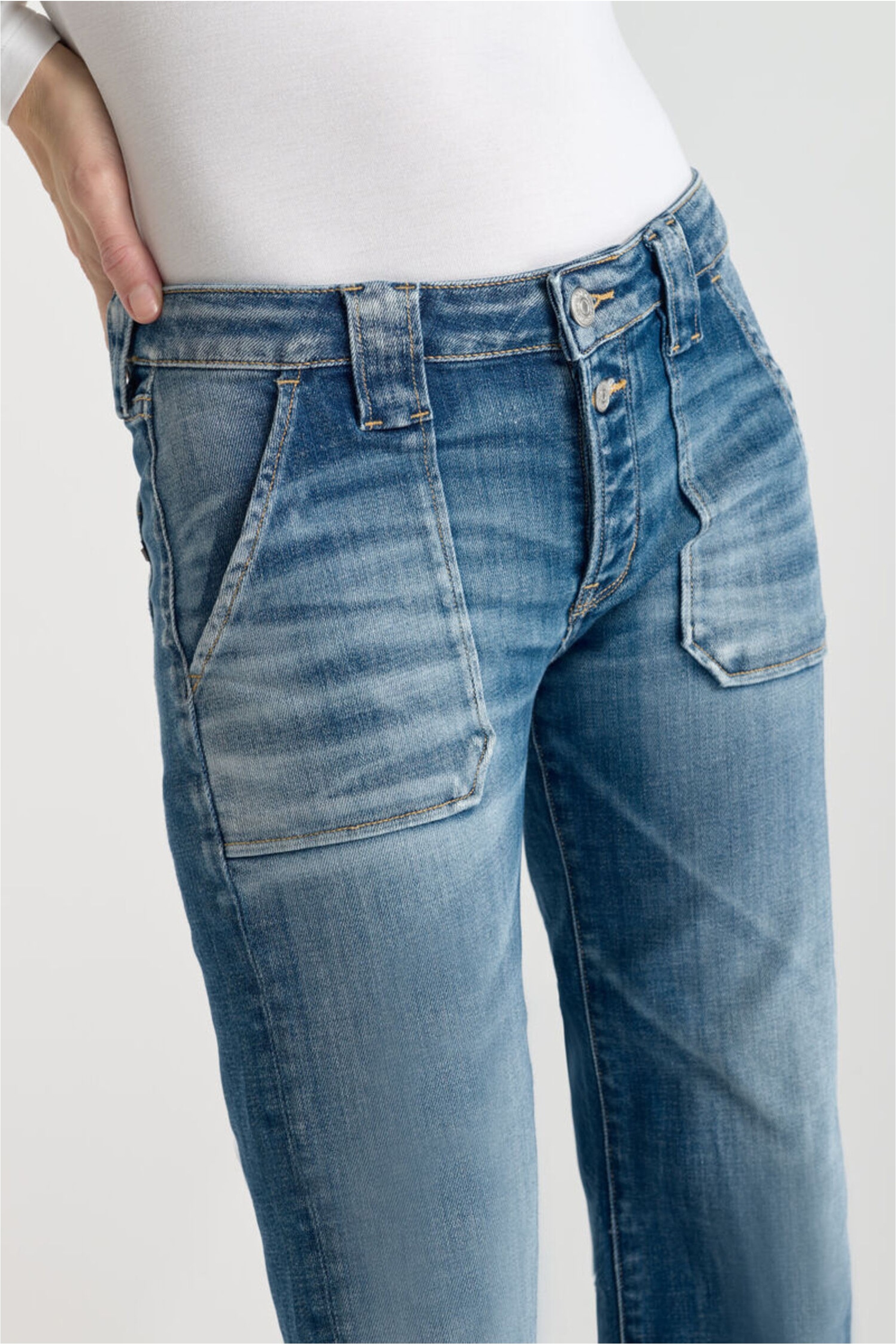 Le Temps Des Cerises Bequeme Jeans mit Boocut-Schnitt