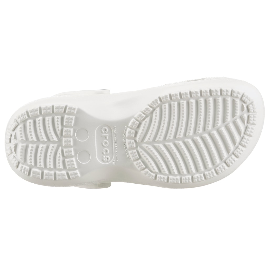 Crocs Clog »Classic Platform Clog W«, Plateau, Sommerschuh, Schlappen, Hausschuh, trendige Plateausohle