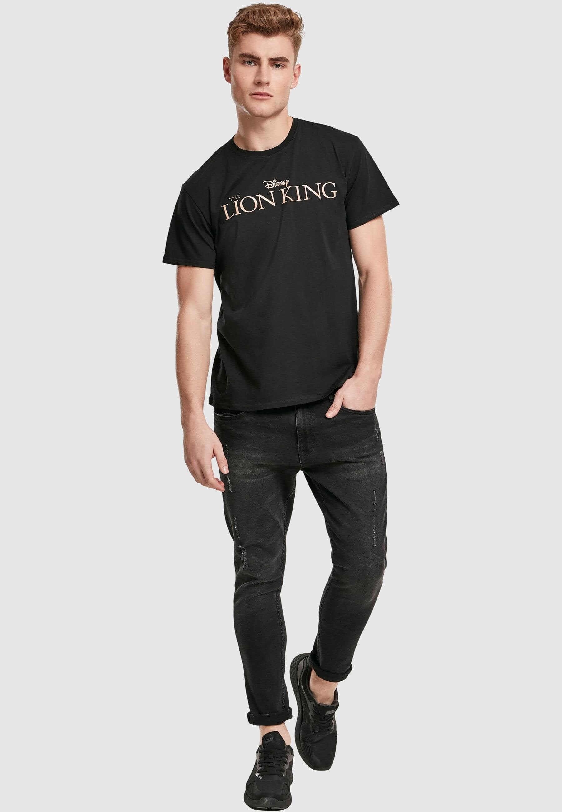 Merchcode T-Shirt »Merchcode Herren Lion King Logo Tee«, (1 tlg.)