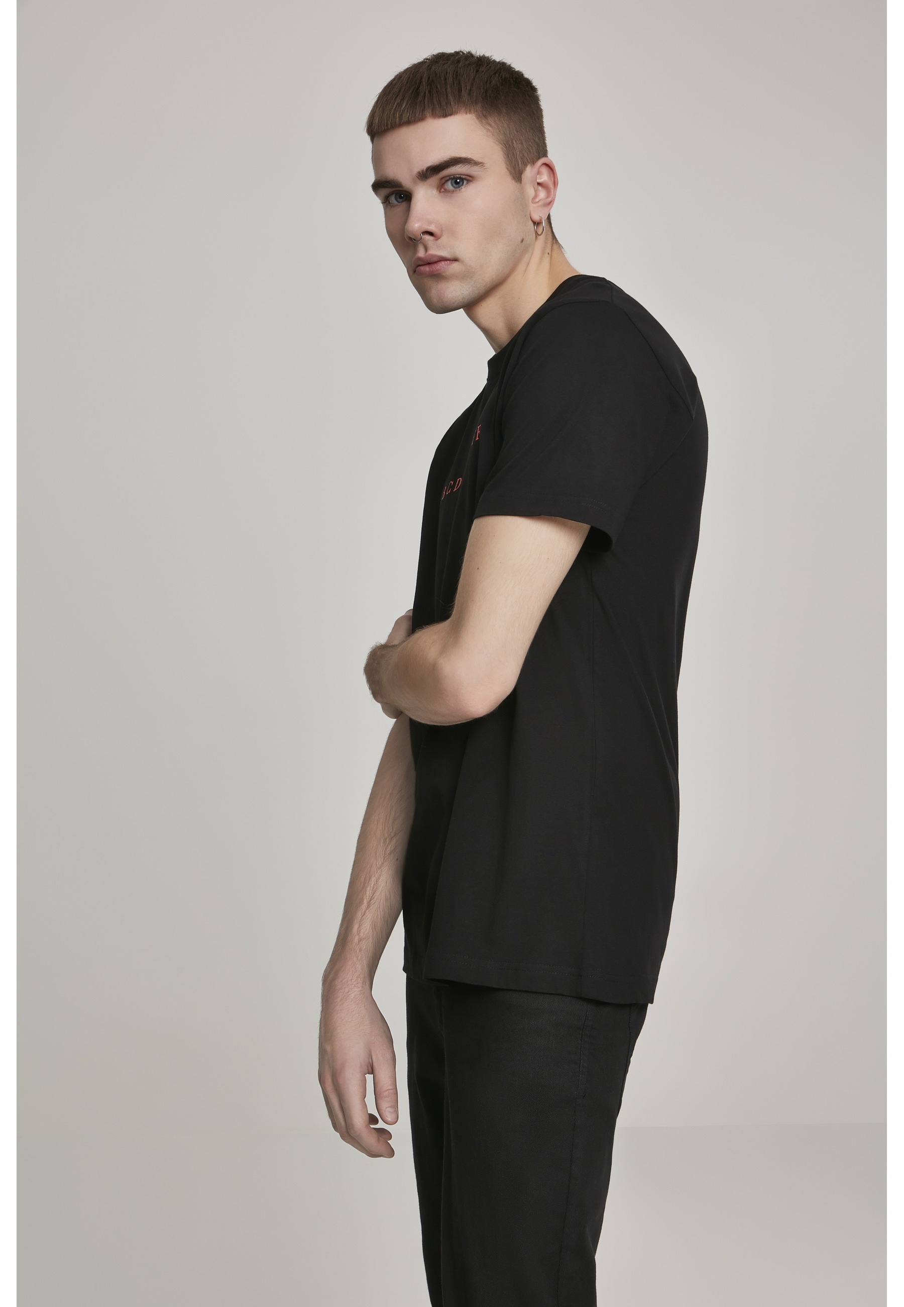 MisterTee T-Shirt »MisterTee Herren ABC Tee« 1 Stk.