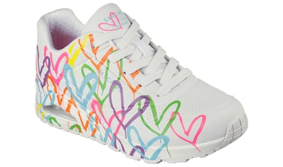 Skechers Sneaker »UNO - HIGHLIGHT LOVE«, mit farbenfrohen Herzchen-Print kaufen