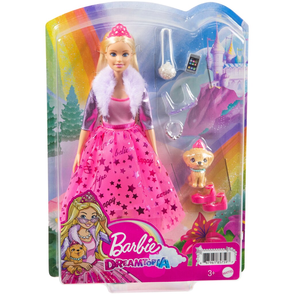 Barbie Anziehpuppe »Prinzessinnen Abenteuer«