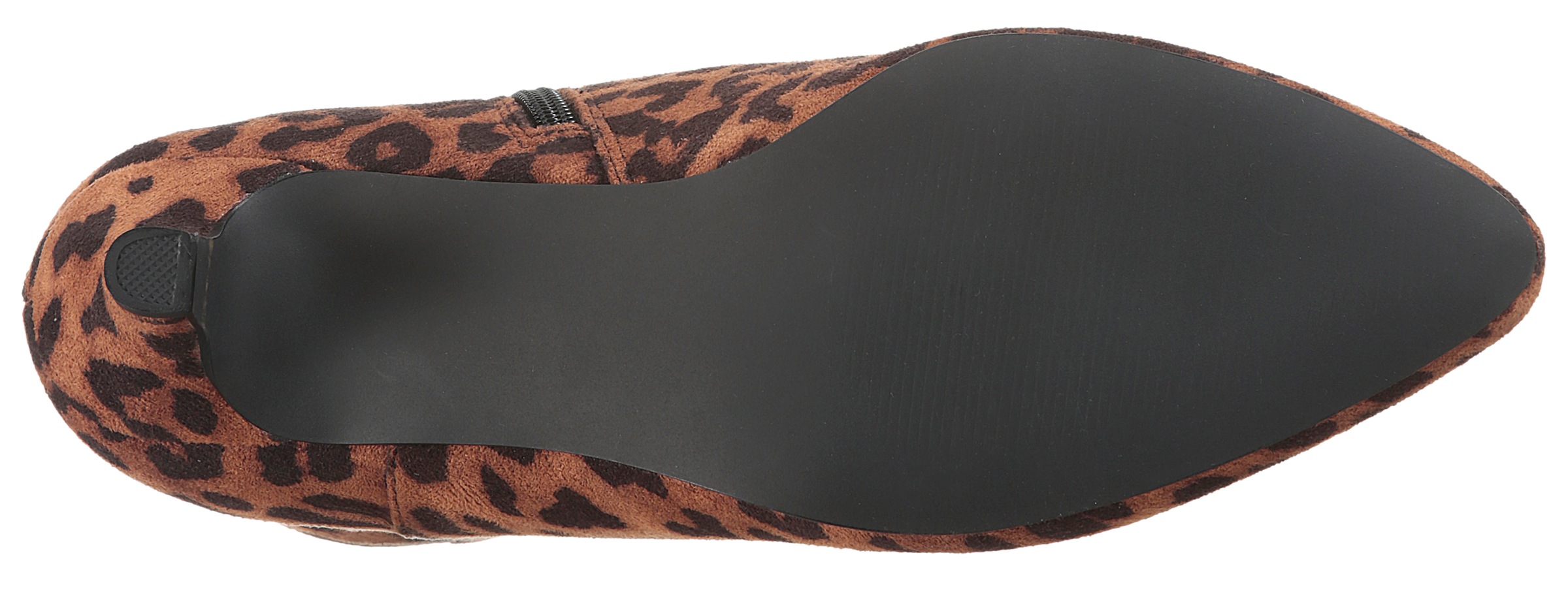 Aniston SHOES Stiefelette, Reißverschluss-Ankelboots, Trichterabsatz - NEUE KOLLEKTION