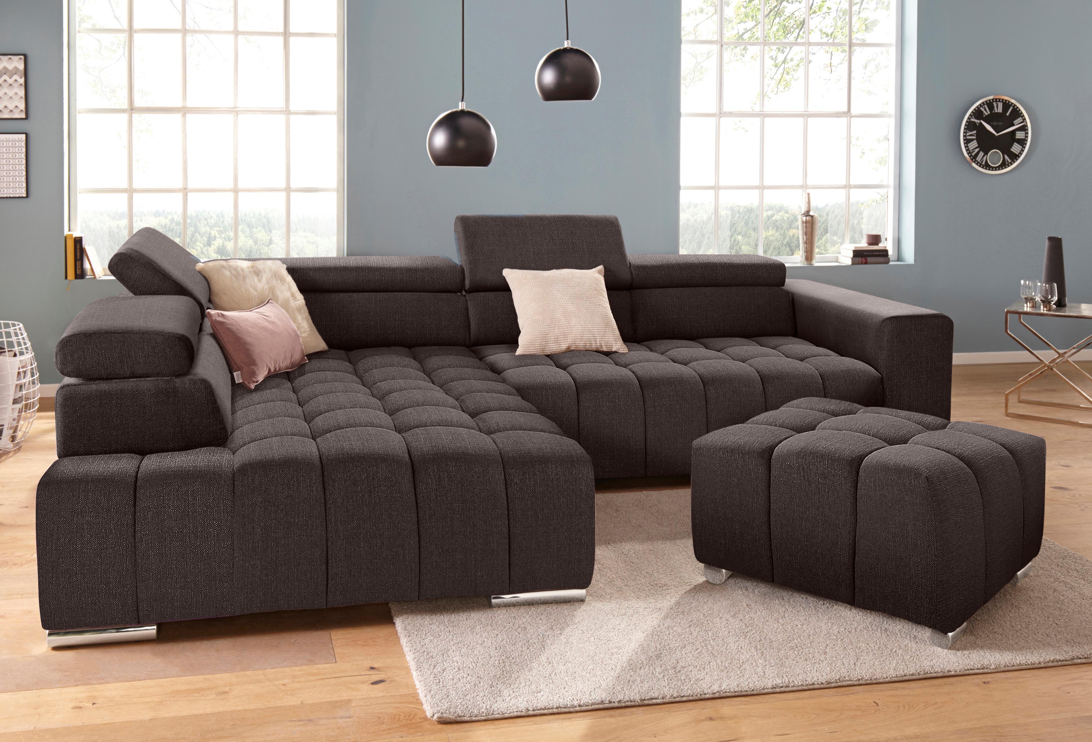 Thumbnail - exxpo - sofa fashion Hocker "Elias hochwertig und elegant, mit tollem Sitzkomfort"