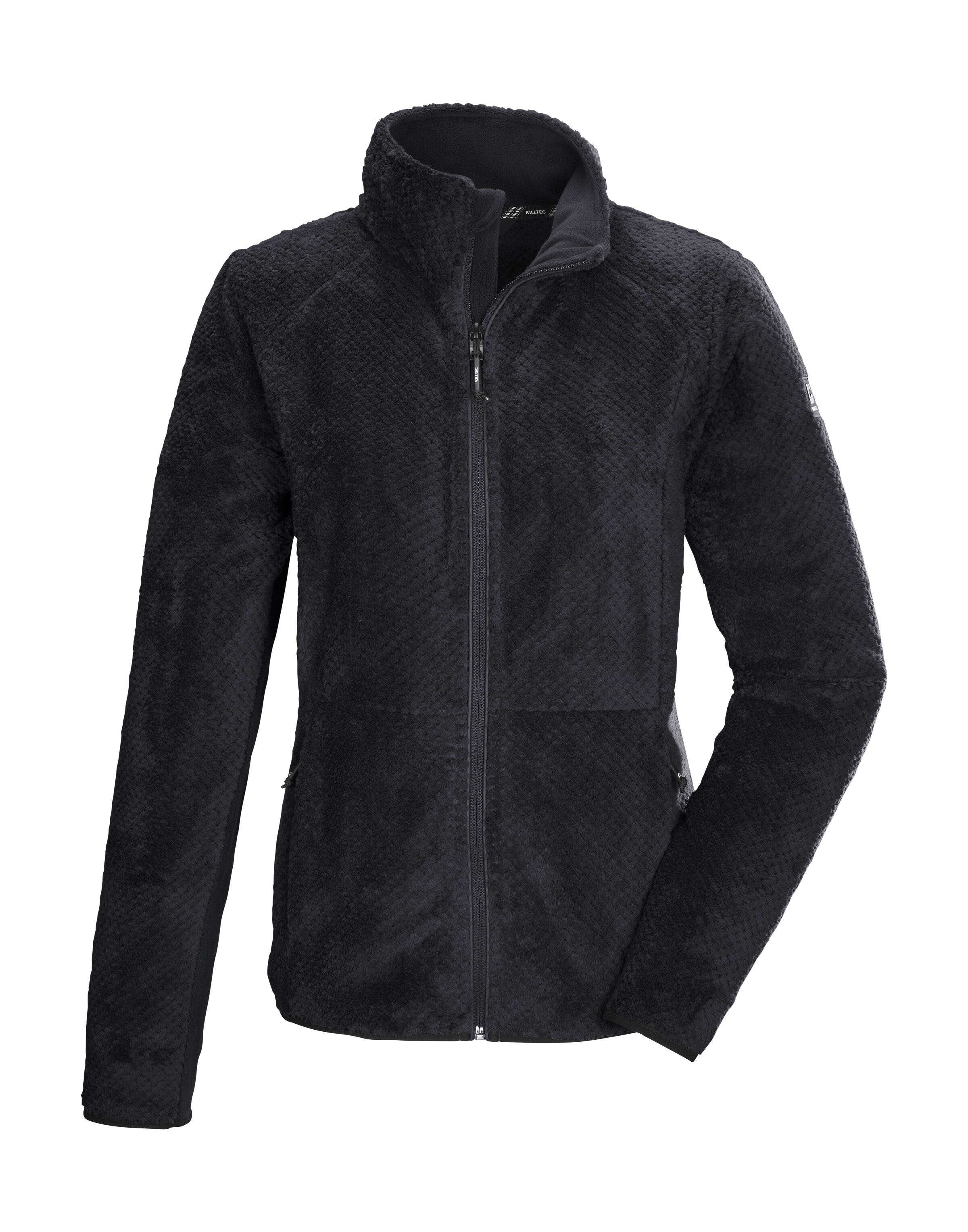 Killtec "KOW 6 WMN KNTFLC JCKT" Damen Fleecejacke, Comfort-Stretch, Kinnschutz, verschließbare Taschen