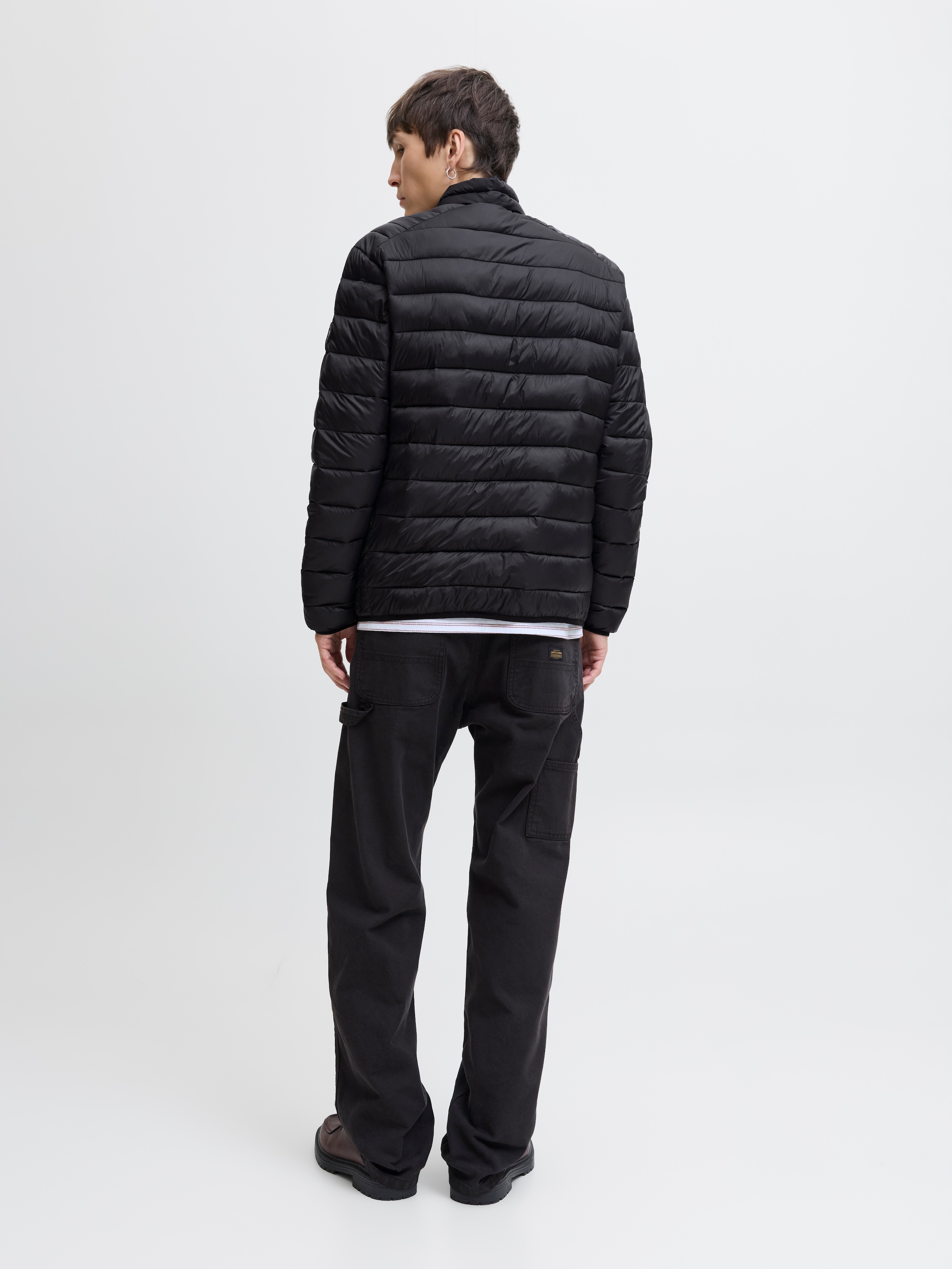 Jack & Jones Steppjacke »JJEBRADLEY LIGHT PUFFER COLLAR NOOS«, ohne Kapuze
