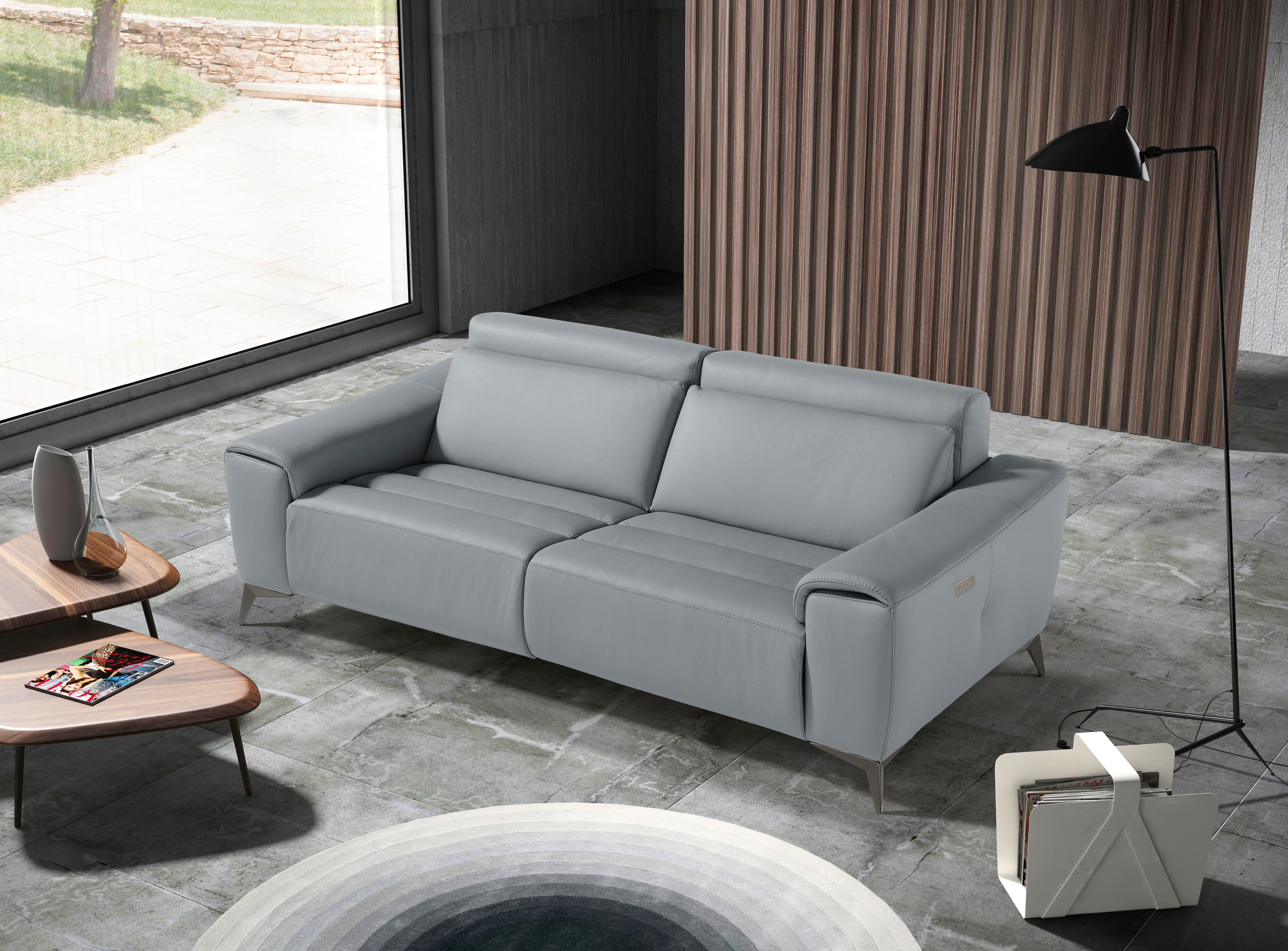 Egoitaliano 2,5-Sitzer "Suzette, Designsofa mit elektrischen Komfortfunktionen, edel & bequem" inkl. 2 elektronischer Relaxfunktionen, Rücken- und Fußteilfunktion