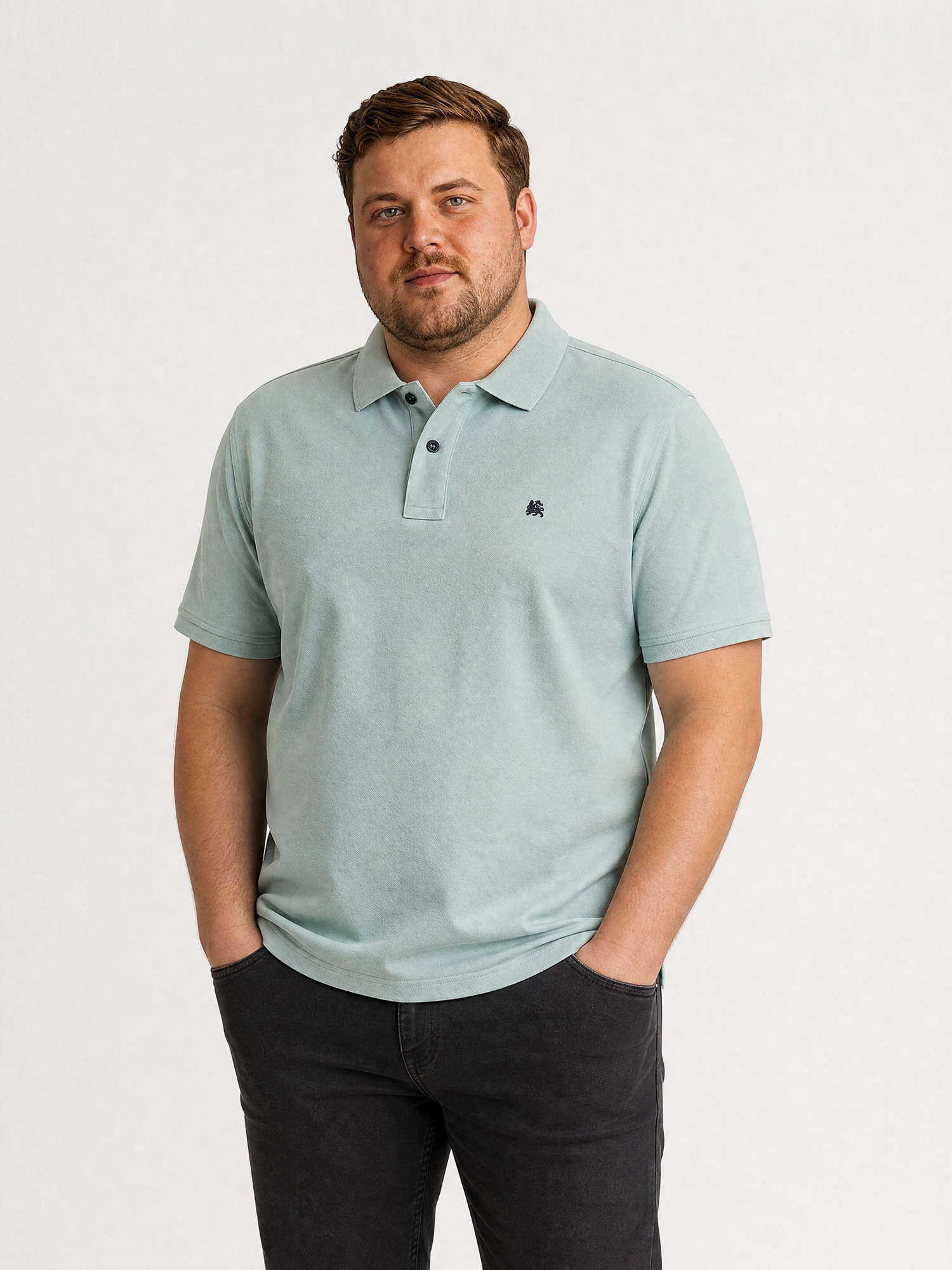 LERROS Poloshirt "Poloshirt in großen Größen aus Cool-&-Dry-Gewebe"