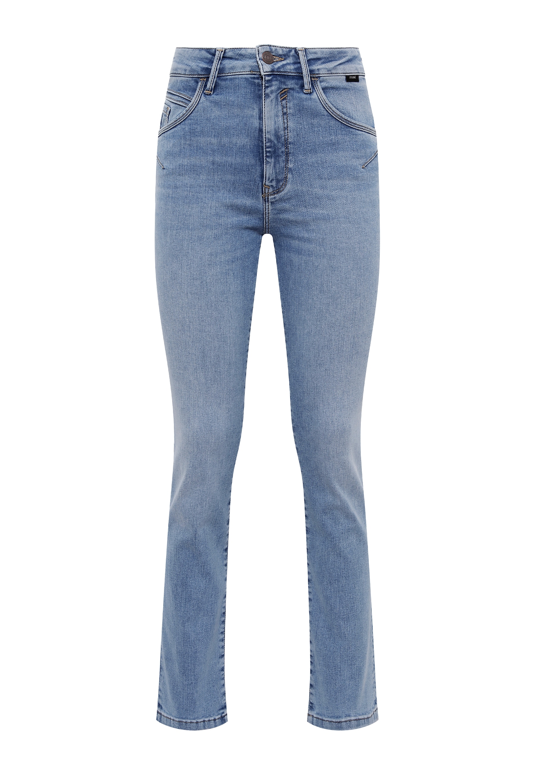 Mavi Straight-Jeans »KENDRA«, gerde Form