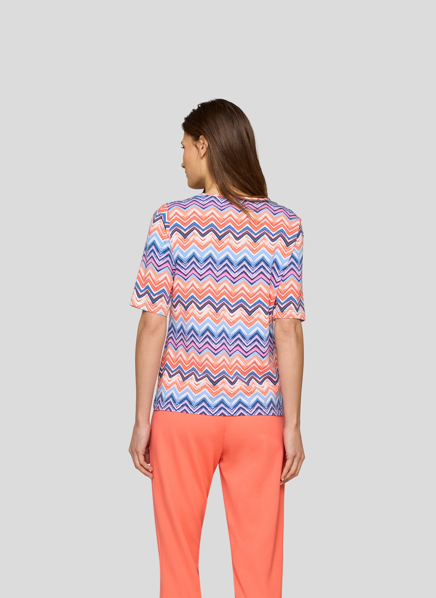 Rabe T-Shirt, mit All-Over Print