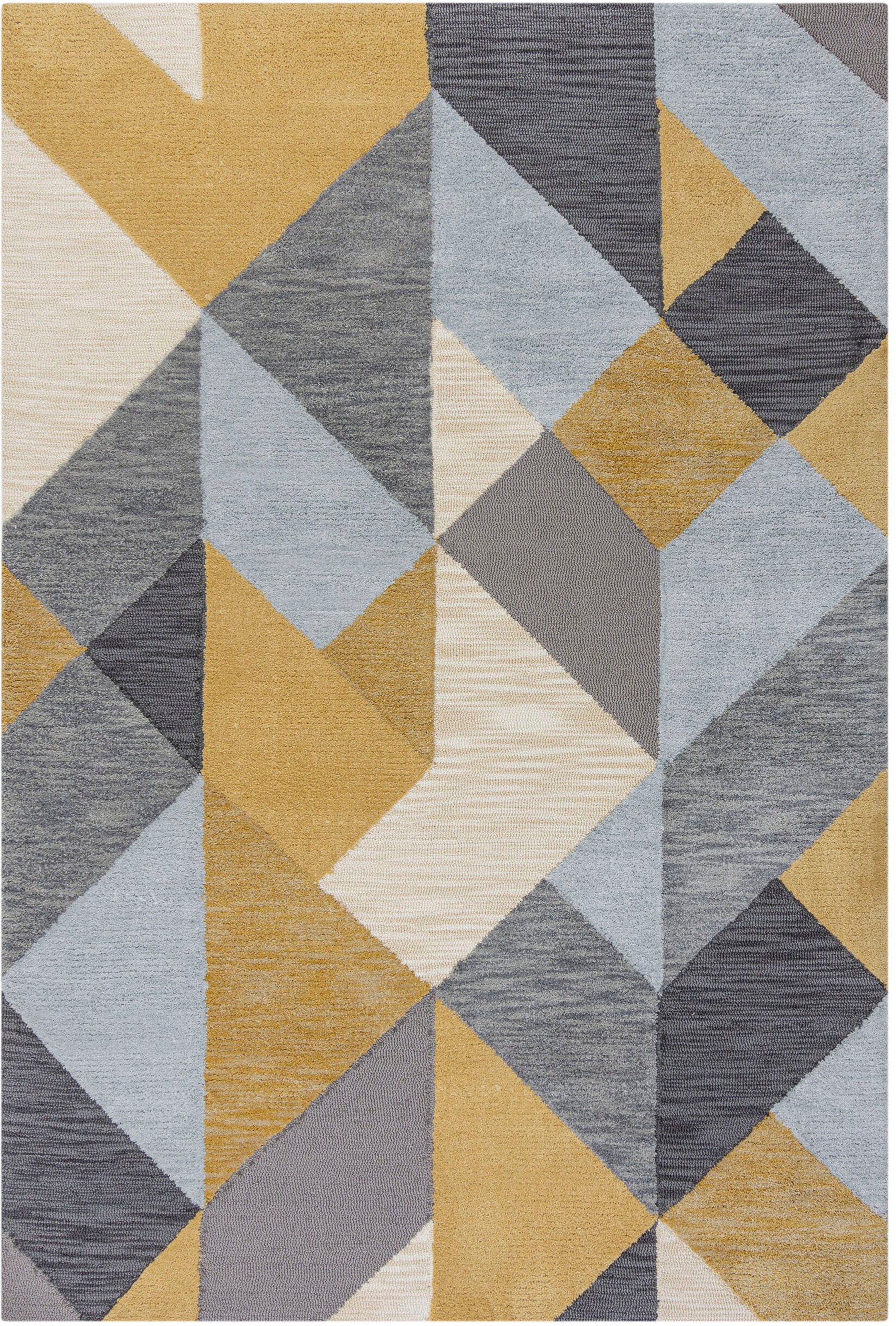 FLAIR RUGS Teppich »Icon Geometric«, rechteckig, geometrisches Design, mit  Hoch-Tief-Effekt, bunt kaufen | BAUR | Kurzflor-Teppiche