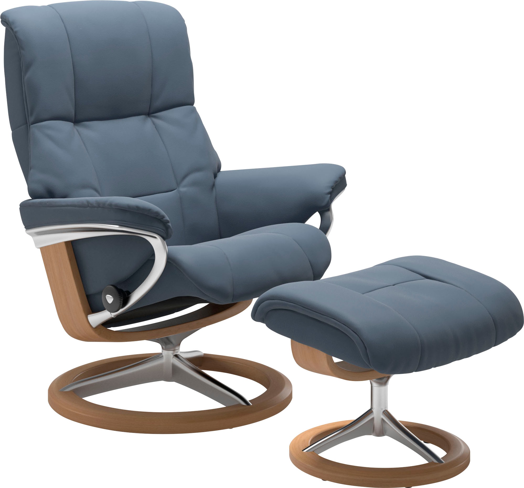 Stressless "Mayfair" Set, Relaxsessel mit Hocker, mit Hocker, mit Signature günstig online kaufen