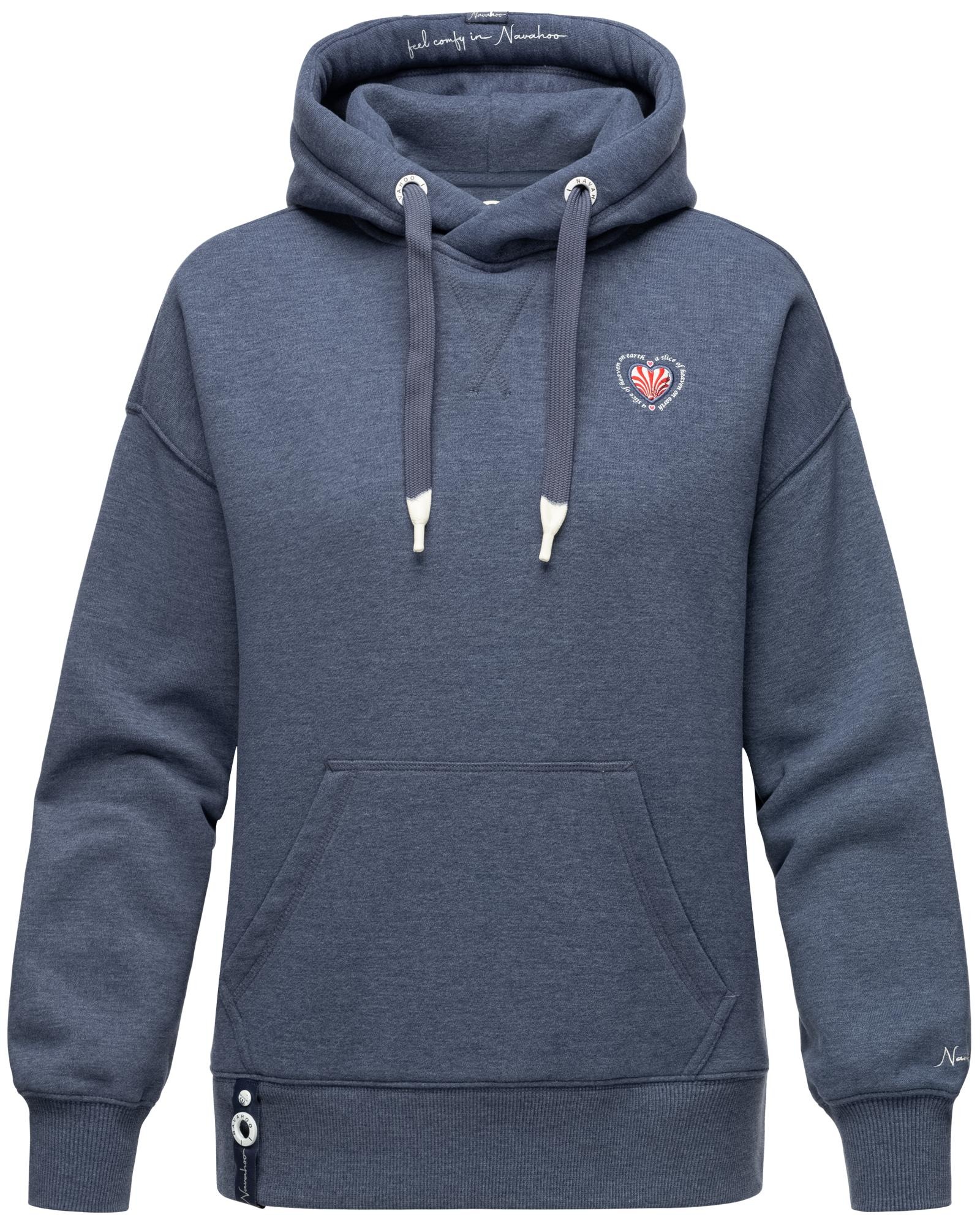 Navahoo Kapuzensweatshirt »Goldfee«, Stylischer Damen Hoodie im Oversize-Look