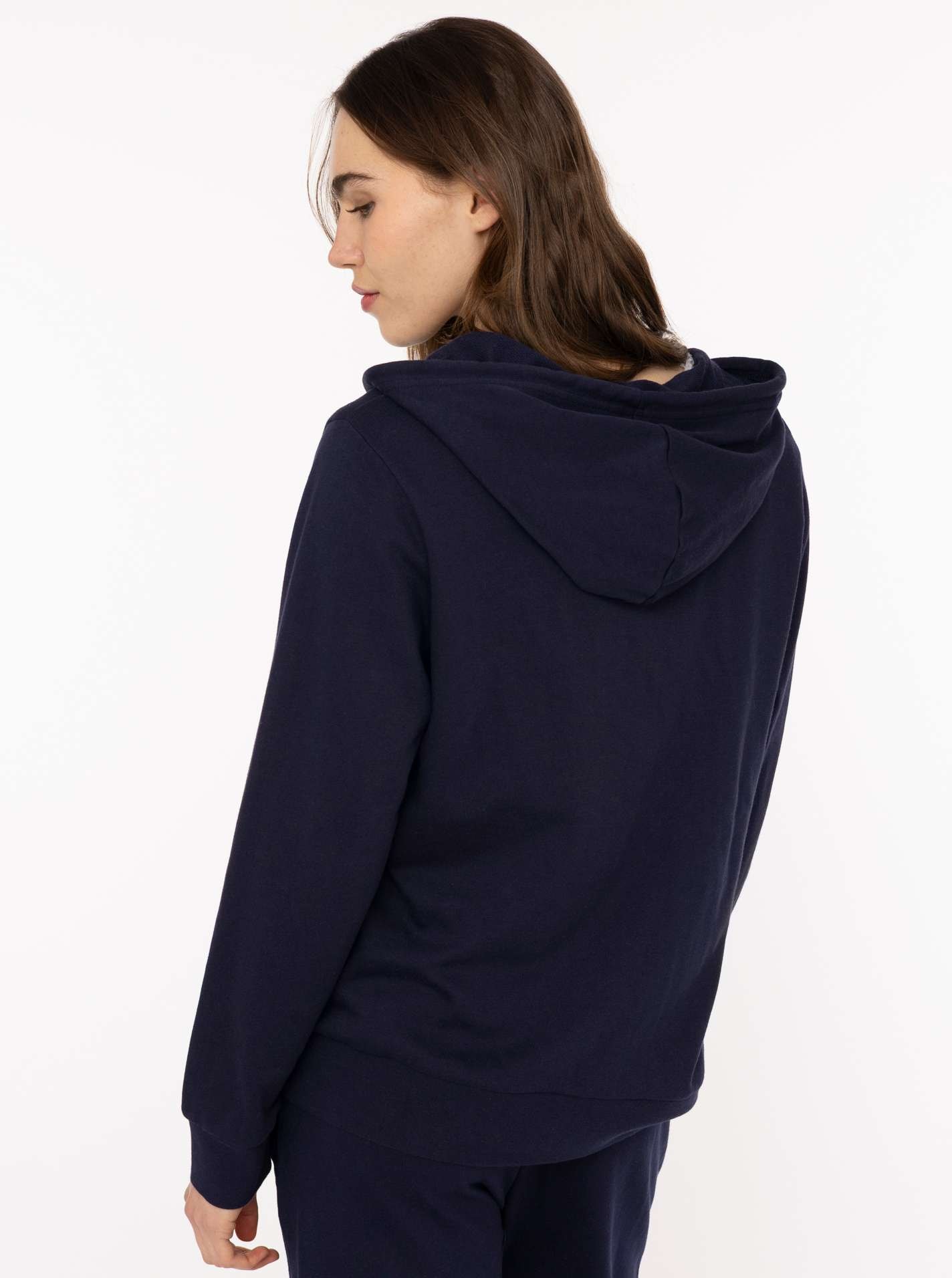 Zwillingsherz Kapuzensweatjacke »"Feel Good Club"« Kapuze, zum Binden, Taschen, kleine Stickerei vorne