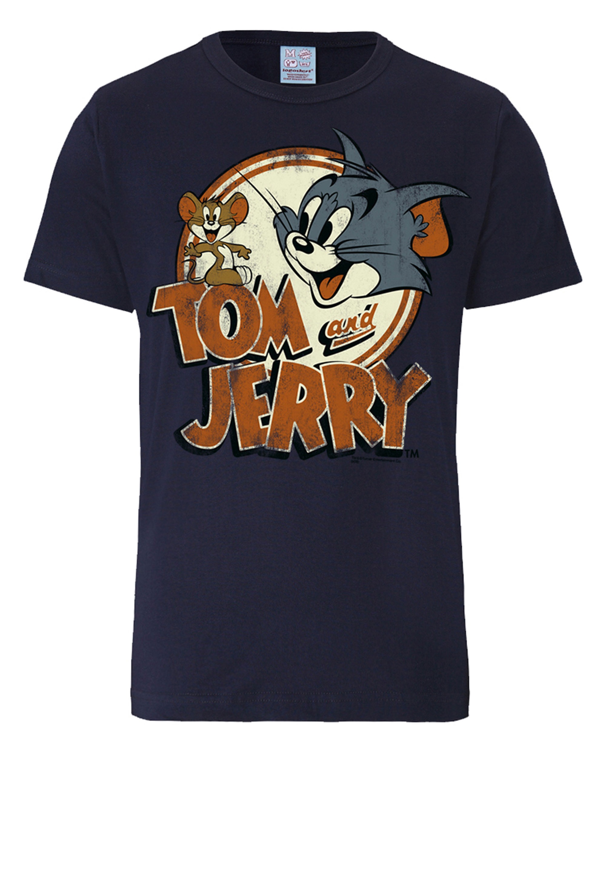 LOGOSHIRT T-Shirt »Tom & Jerry«, mit lizenziertem Print