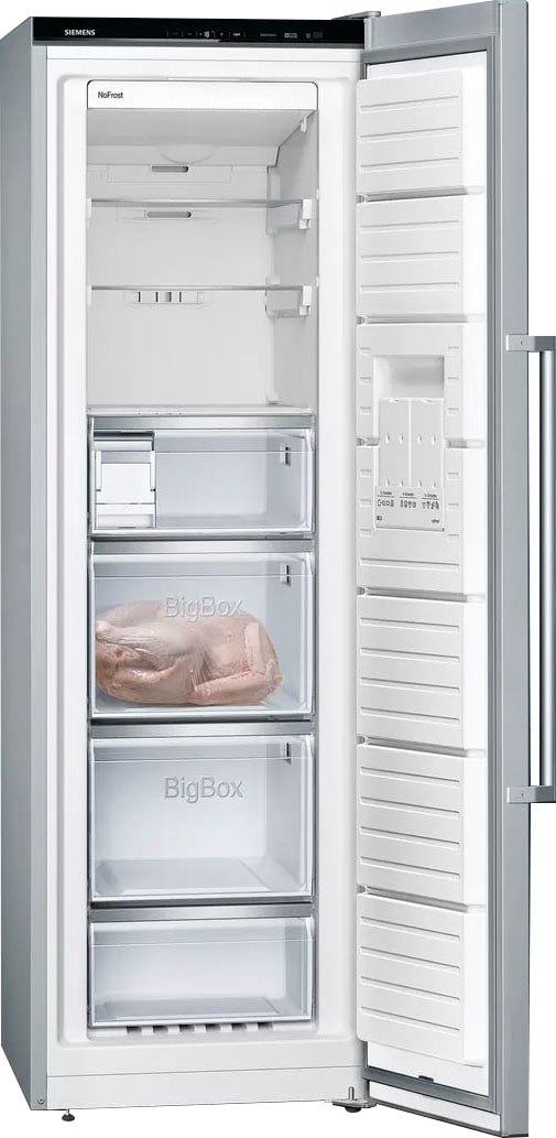 SIEMENS Gefrierschrank »GS36NAEP«, iQ500, 186 cm hoch, 60 cm breit