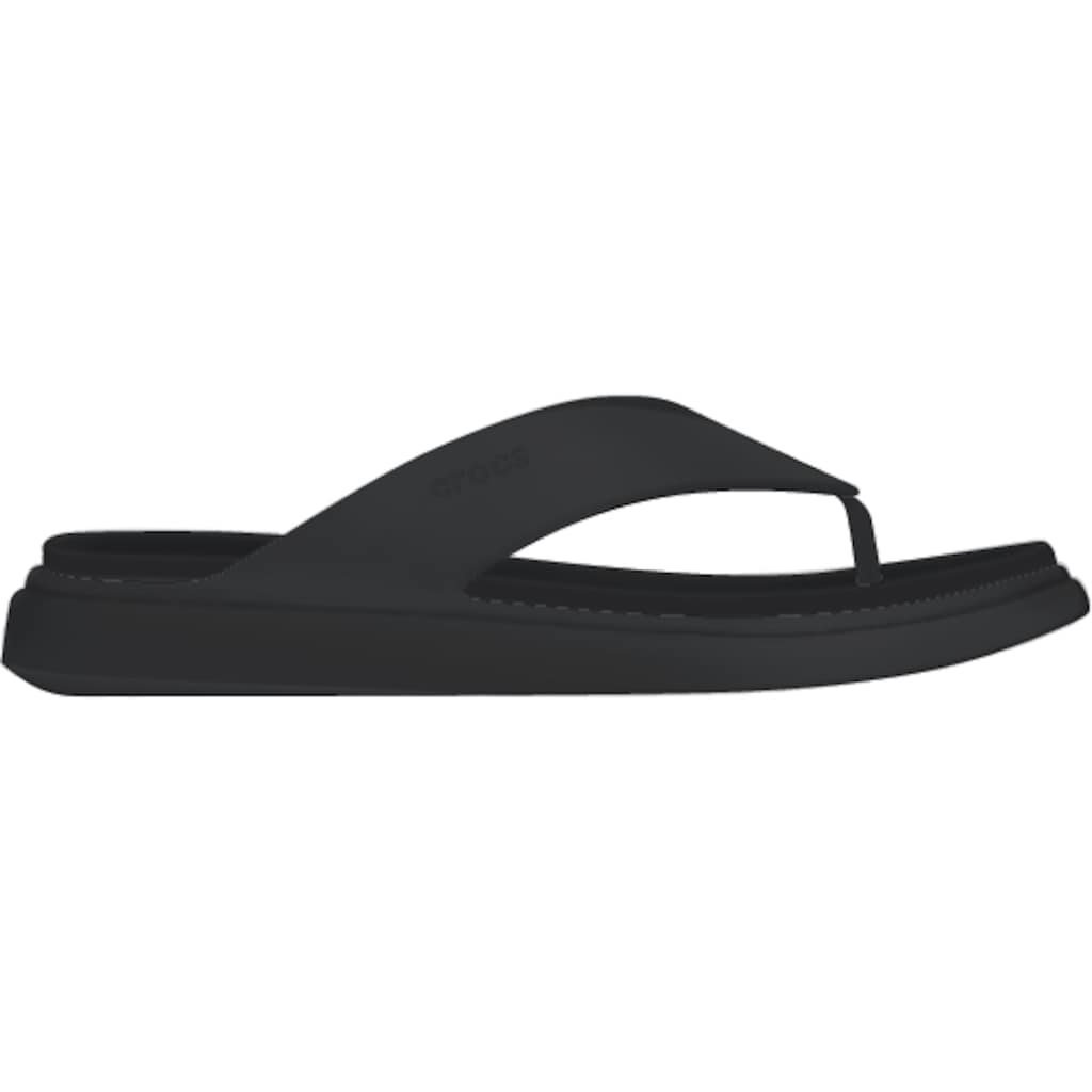 Crocs Zehentrenner »Getaway Flip«, Sommerschuh, Schlappen, Poolslide mit weichem Zehensteg