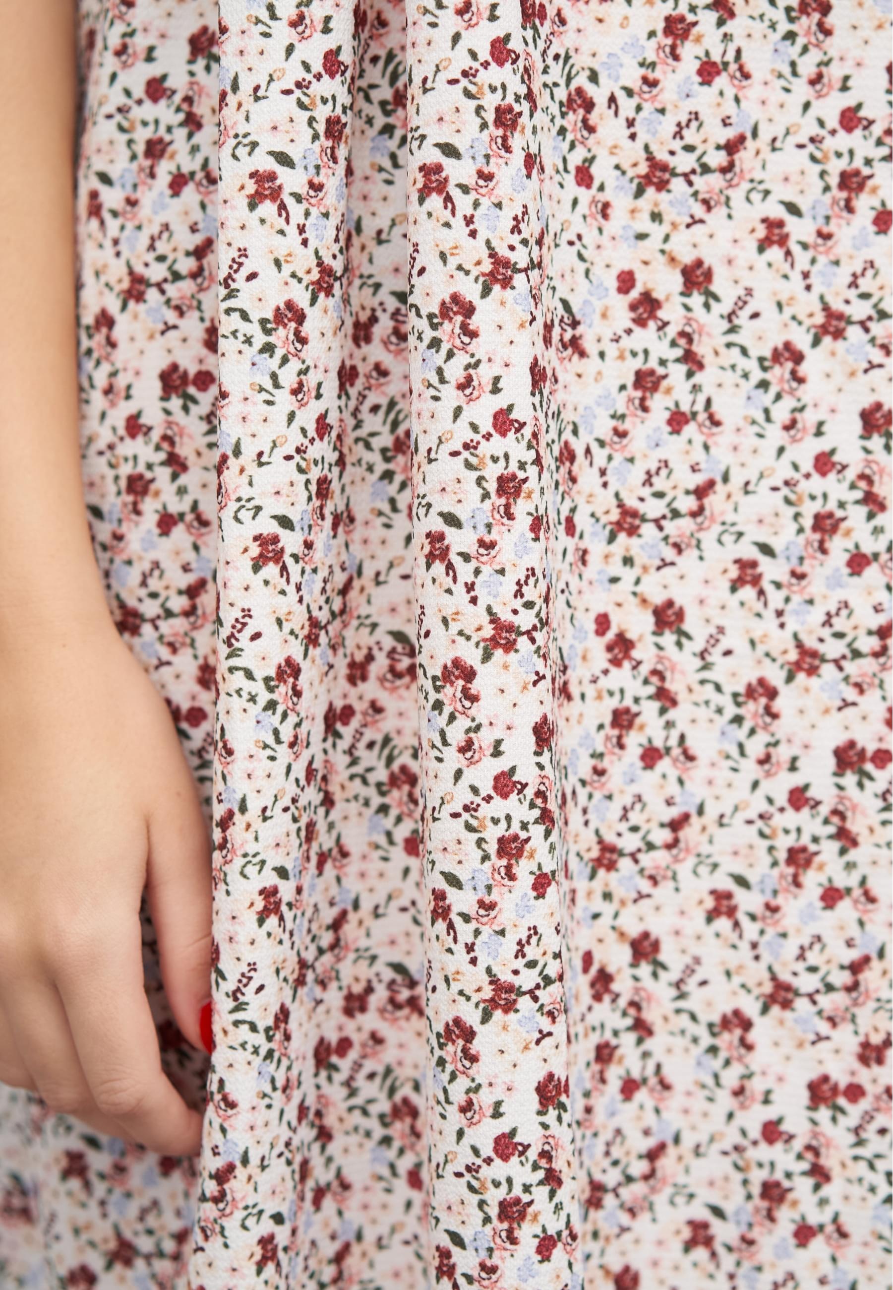 CLOUD 5IVE Shirtkleid »CLOUD 5IVE V-Neck Kleid mit Flügelärmeln« 1 Stk. tlg.