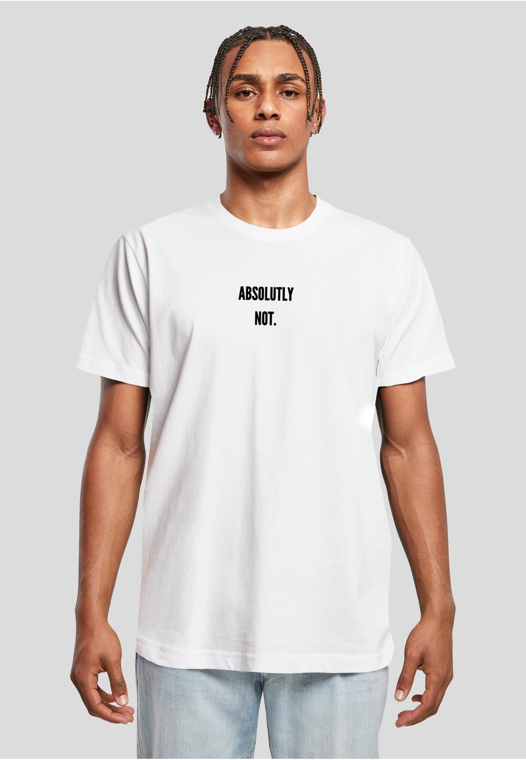 MisterTee T-Shirt »MisterTee Herren Absolutely Not Tee«, (1 tlg.)