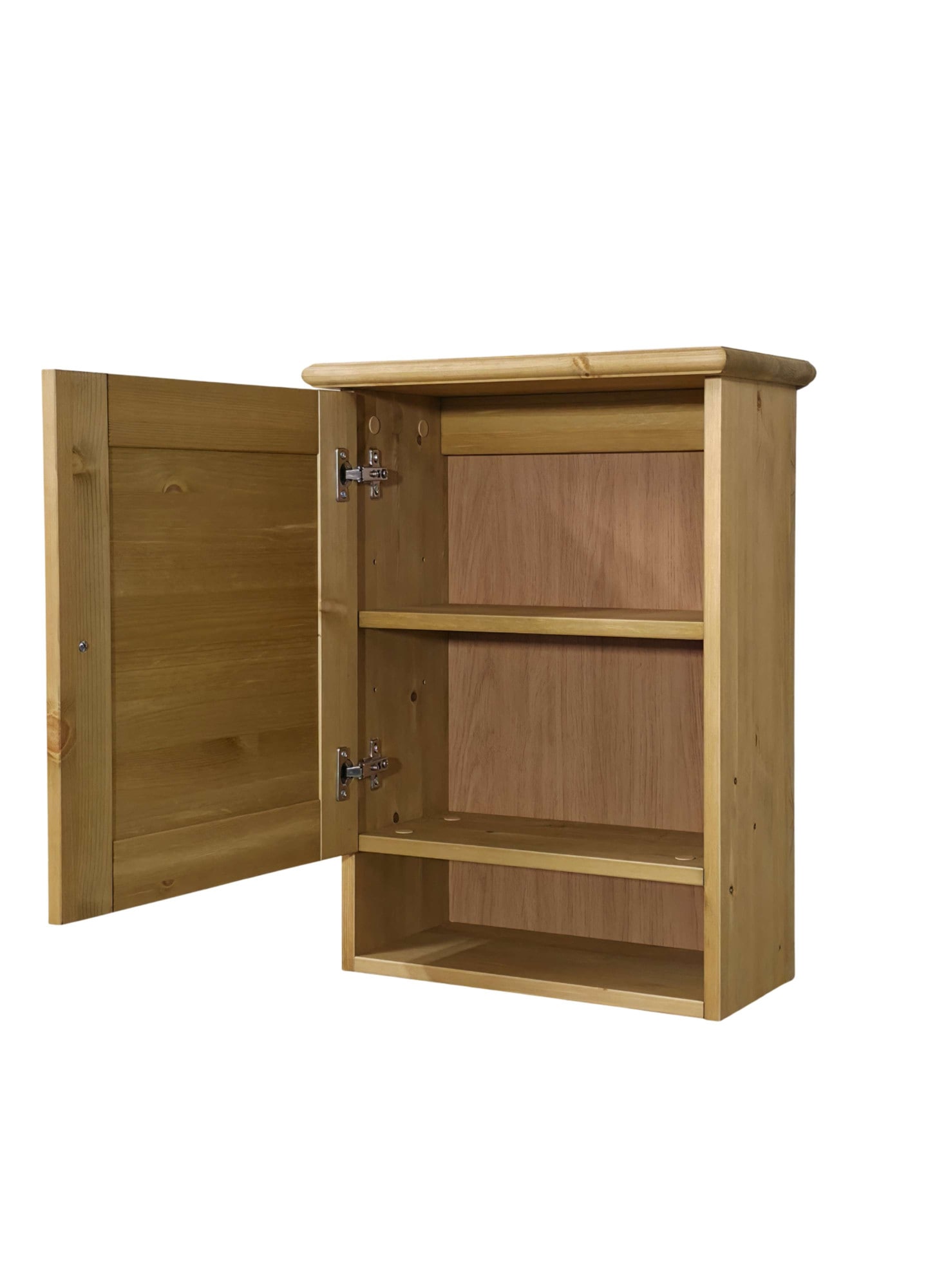 OTTO home Hängeschrank »Rauna« aus massiver Kiefer, Breite 44 cm, Rillenoptik, made in EU