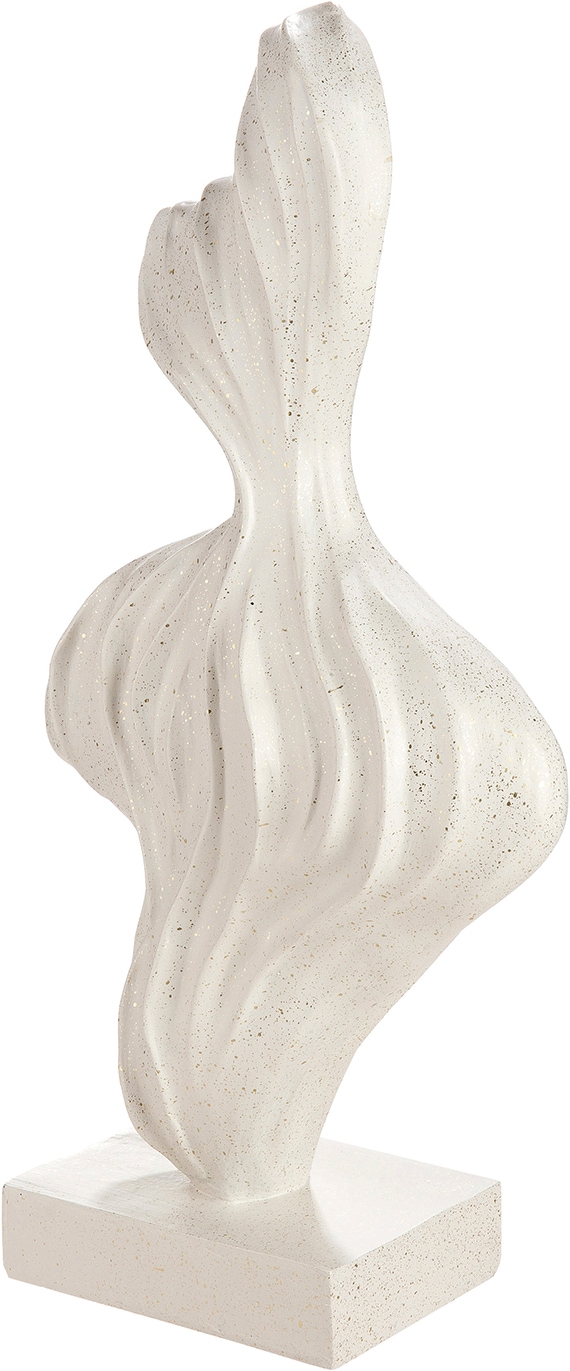 Casablanca by Gilde Skulptur »Skulptur Structo creme« Strukturskulptur abstrakte Deko modernes Kunstobjekt Designskulptur