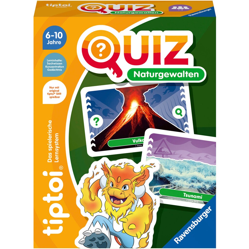 Ravensburger Spiel »tiptoi® Quiz Naturgewalten«